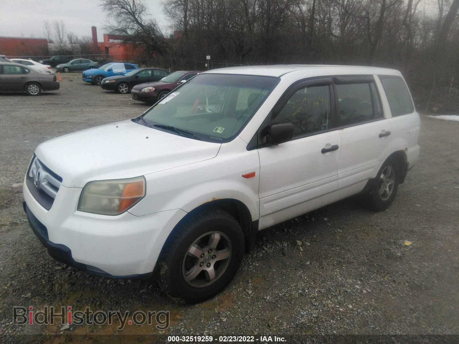 2006 HONDA PILOT - VIN: 2HKYF18176H559979 - Фото 2