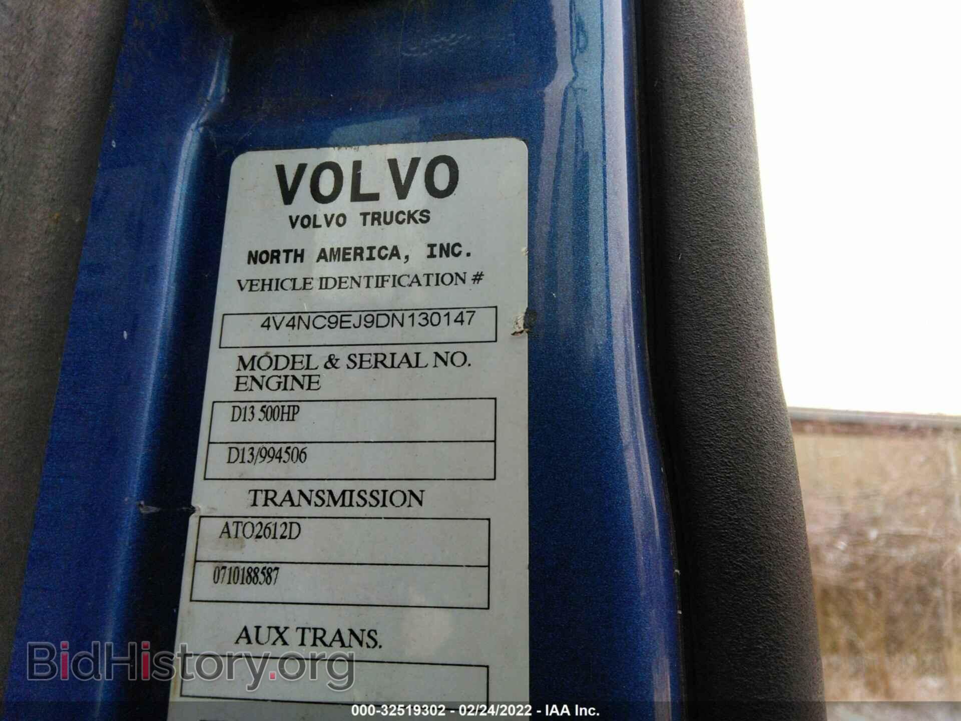 2013 VOLVO VN - VIN: 4V4NC9EJ9DN130147 - Фото 9
