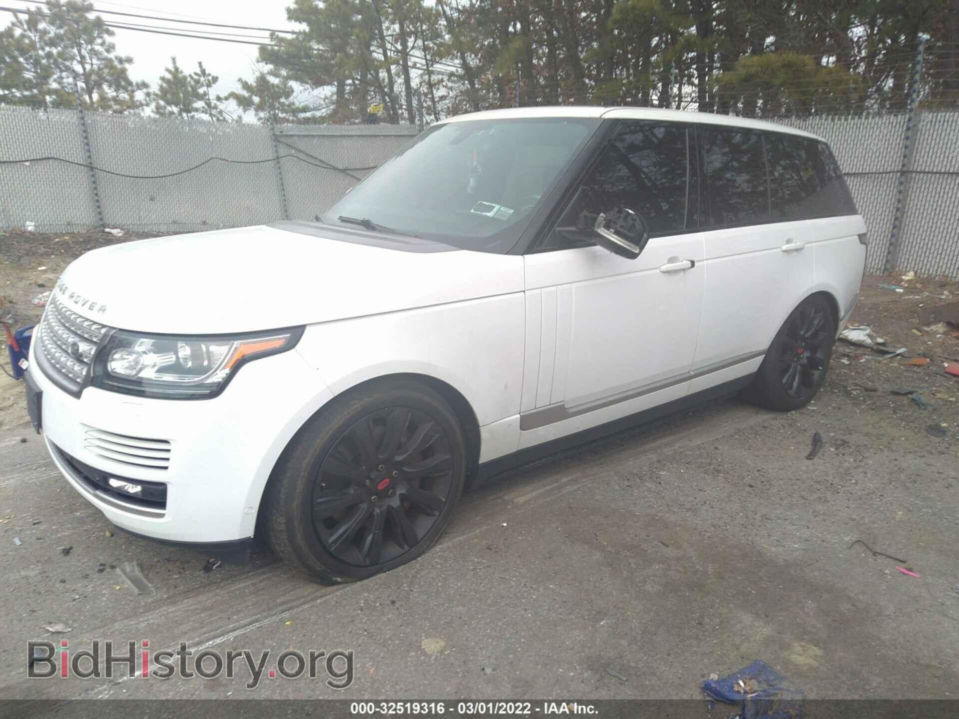 2015 LAND ROVER RANGE ROVER - VIN: SALGS2TF4FA231600 - Фото 2