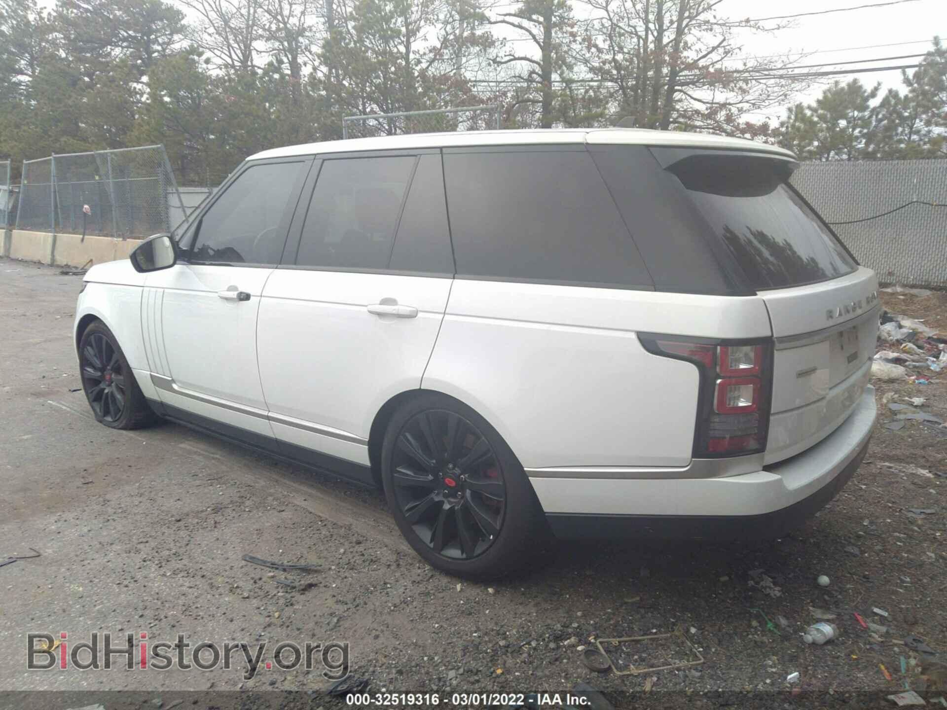 2015 LAND ROVER RANGE ROVER - VIN: SALGS2TF4FA231600 - Фото 3