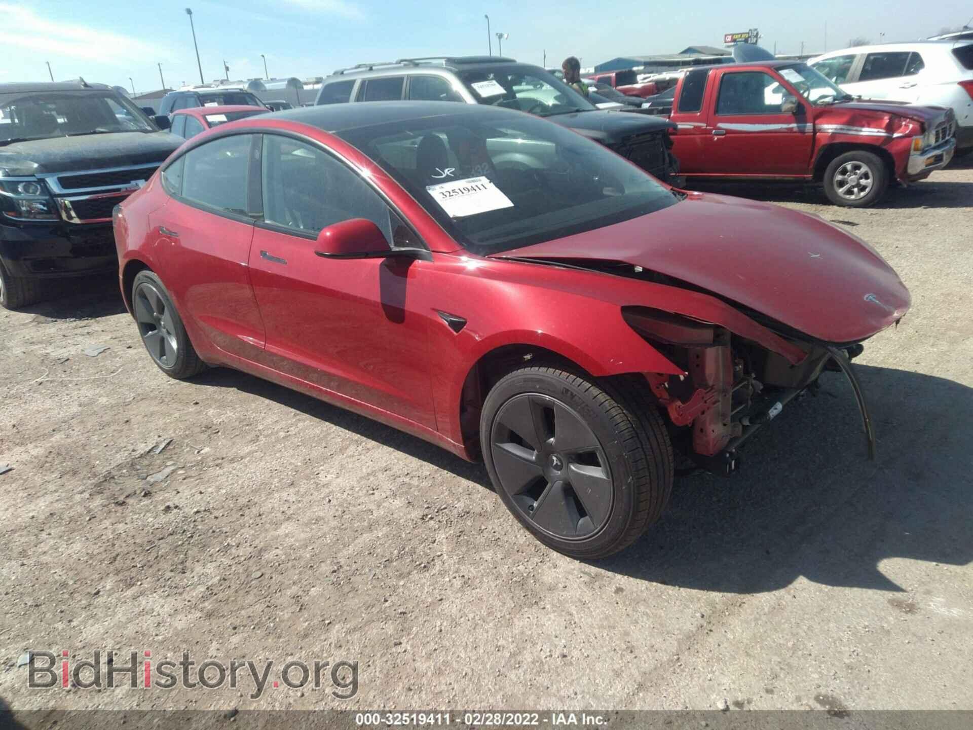 Фотография 5YJ3E1EA5MF996151 - TESLA MODEL 3 2021