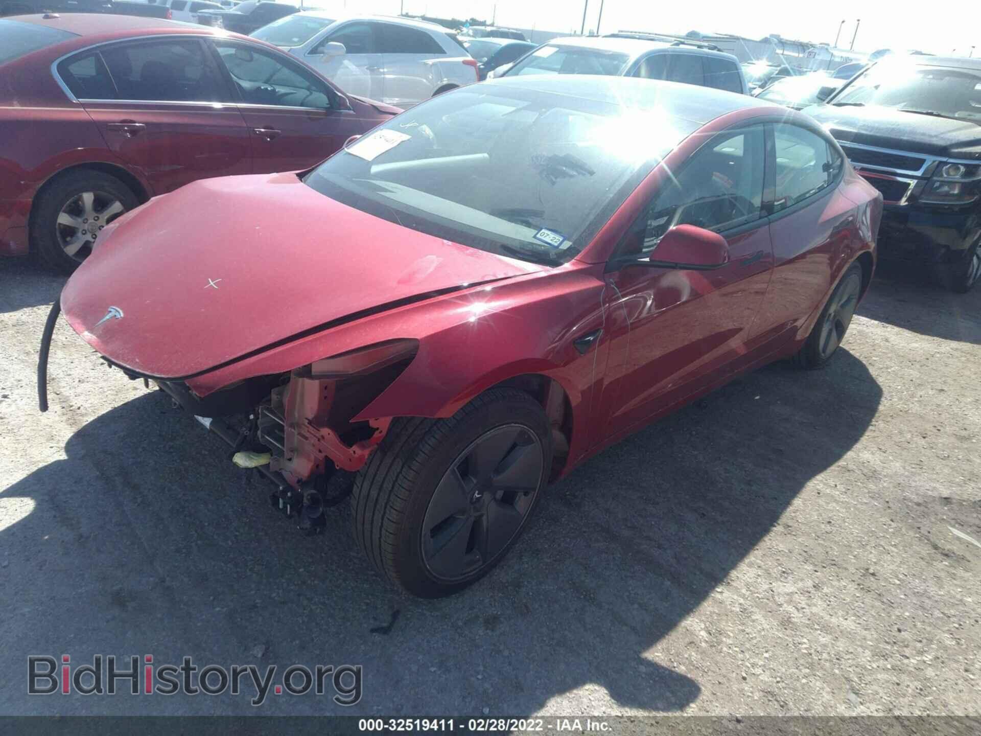 2021 TESLA MODEL 3 - VIN: 5YJ3E1EA5MF996151 - Фото 2