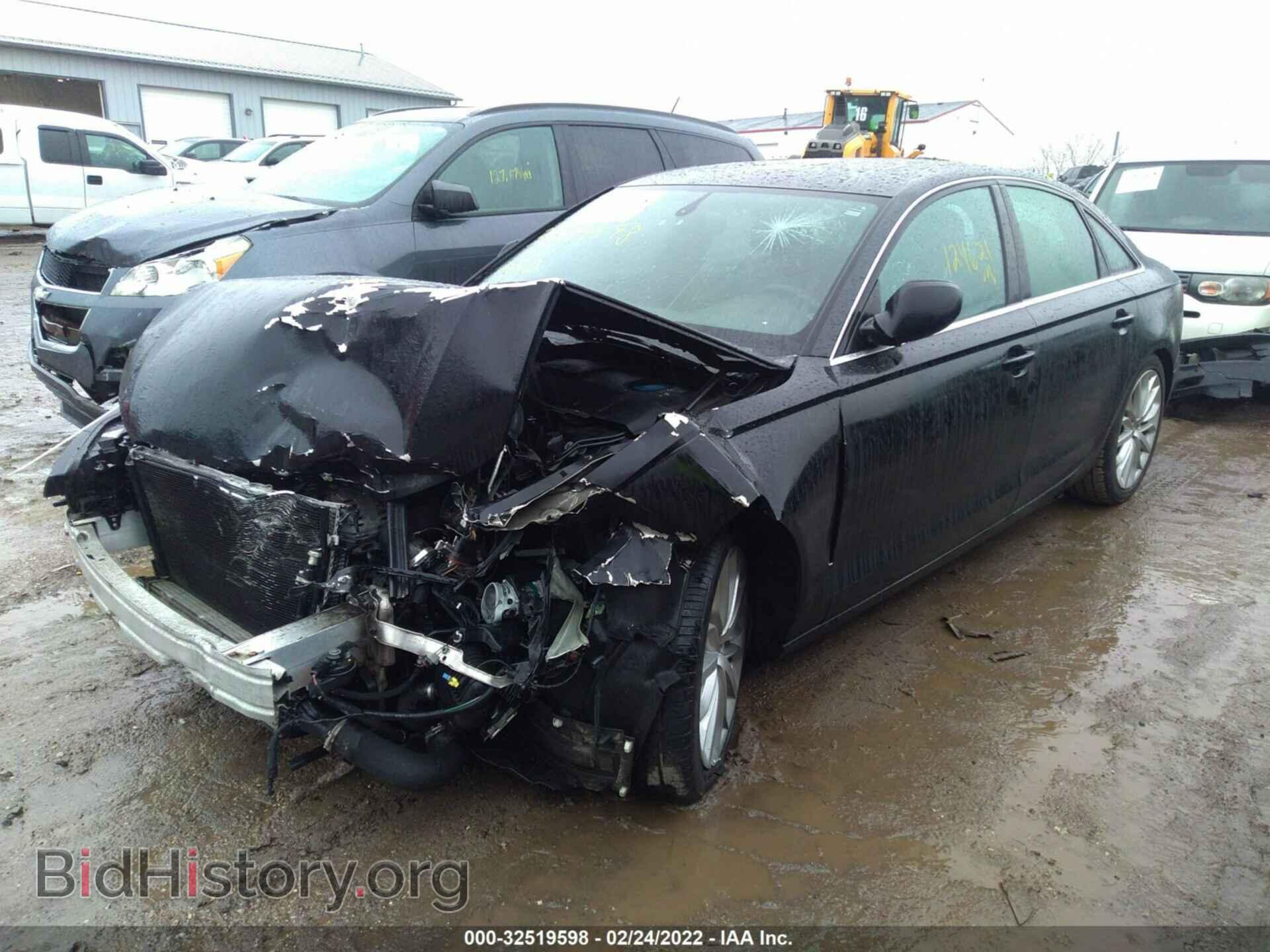 2012 AUDI A6 - VIN: WAUDFAFC7CN096947 - Фото 2