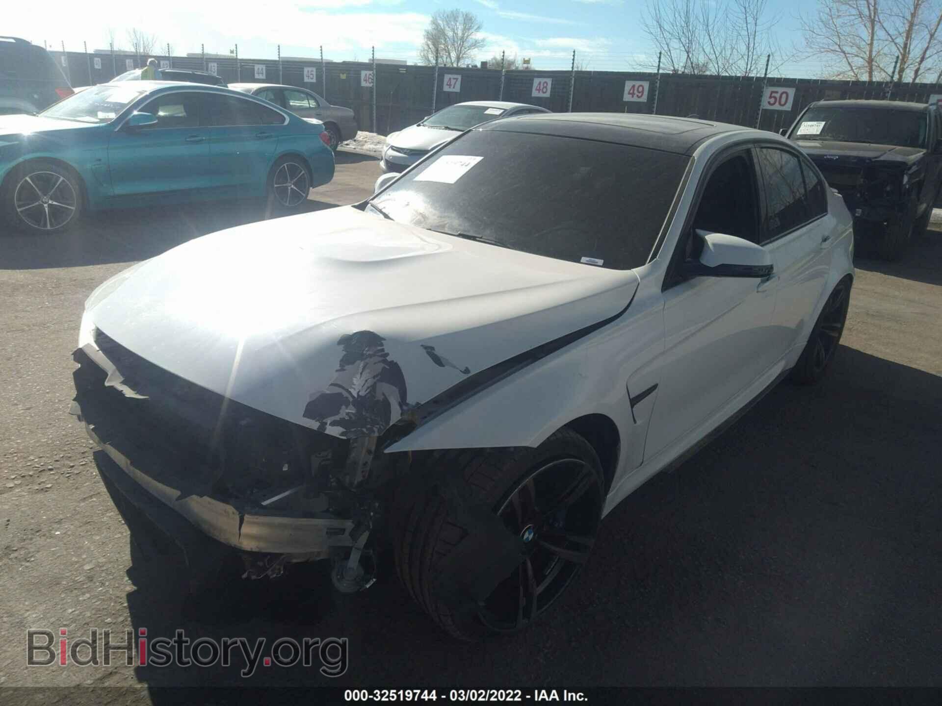 2015 BMW M3 - VIN: WBS3C9C51FP804557 - Фото 2