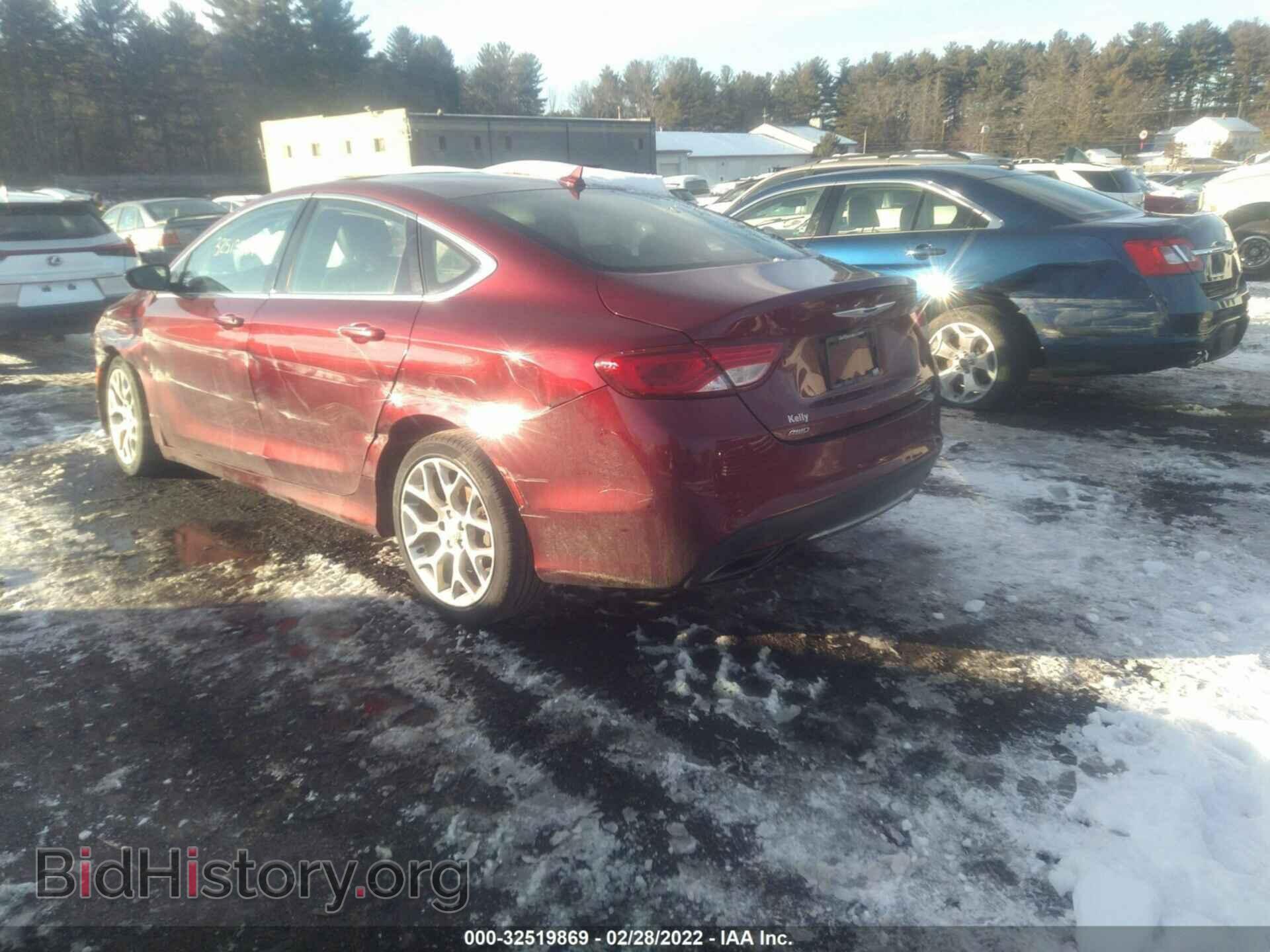 2016 CHRYSLER 200 - VIN: 1C3CCCEG9GN100630 - Фото 3