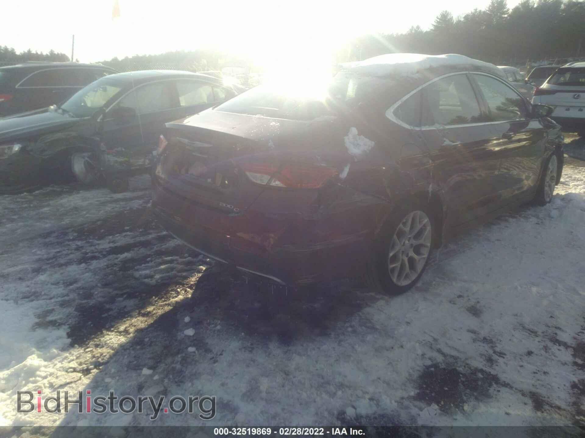 2016 CHRYSLER 200 - VIN: 1C3CCCEG9GN100630 - Фото 4