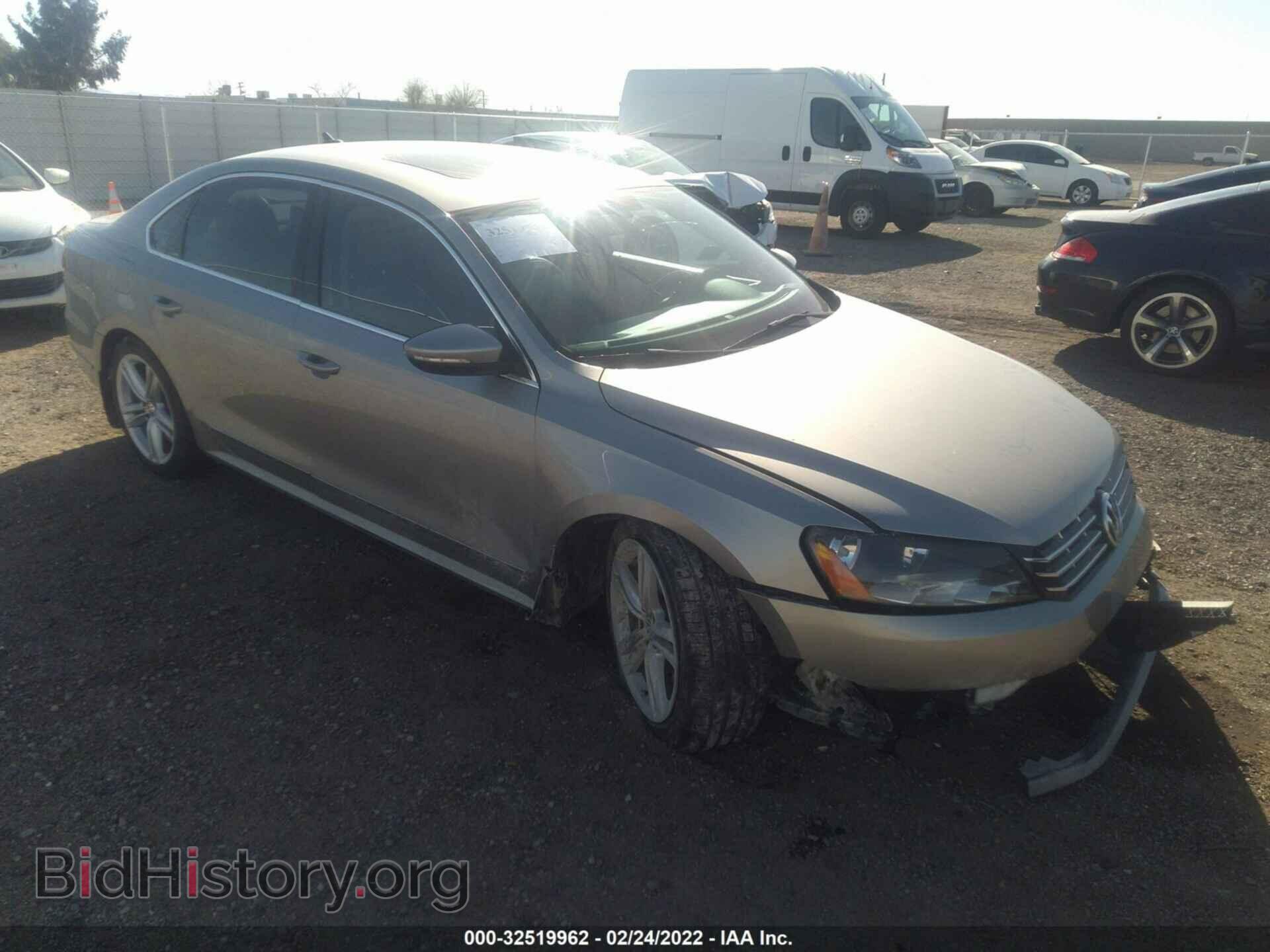 Photo 1VWCN7A36CC054032 - VOLKSWAGEN PASSAT 2012