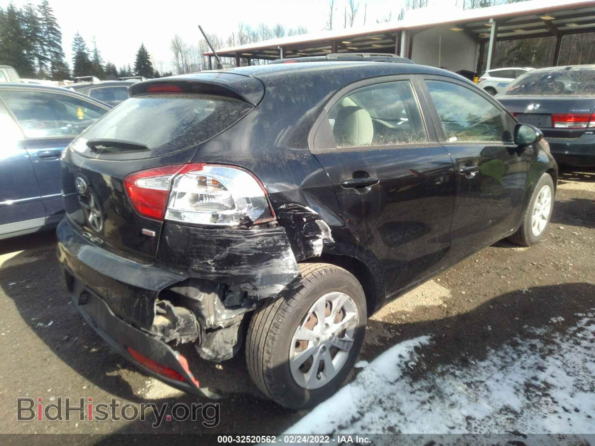 2015 KIA RIO - VIN: KNADM5A37F6486806 - Фото 4