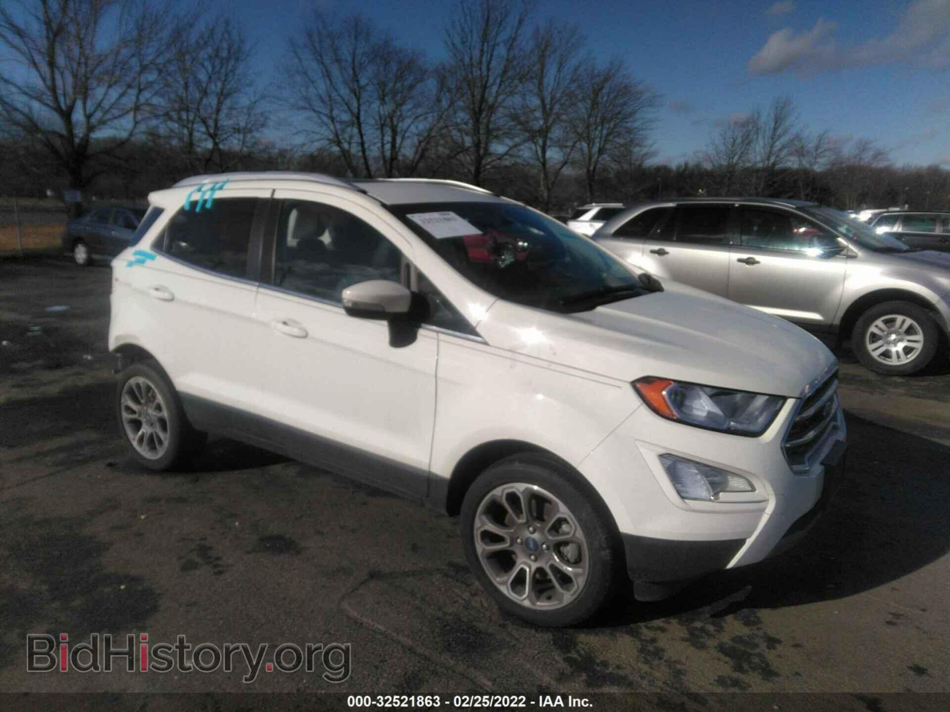 Photo MAJ6S3KL2LC370355 - FORD ECOSPORT 2020