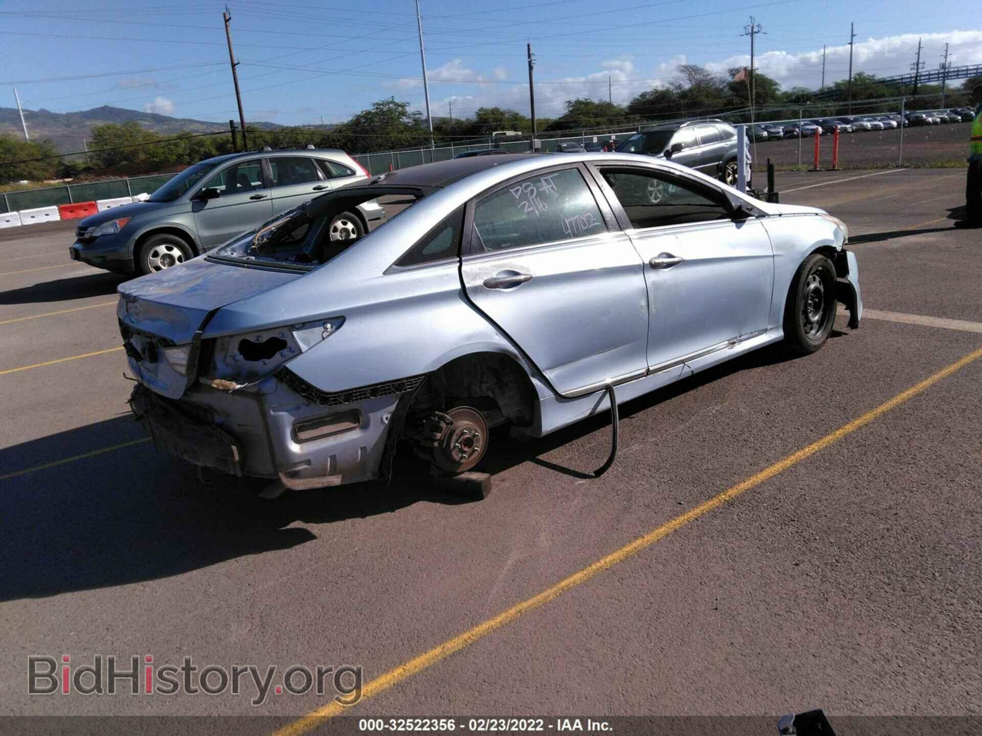 2012 HYUNDAI SONATA - VIN: KMHEC4A48CA023588 - Фото 4