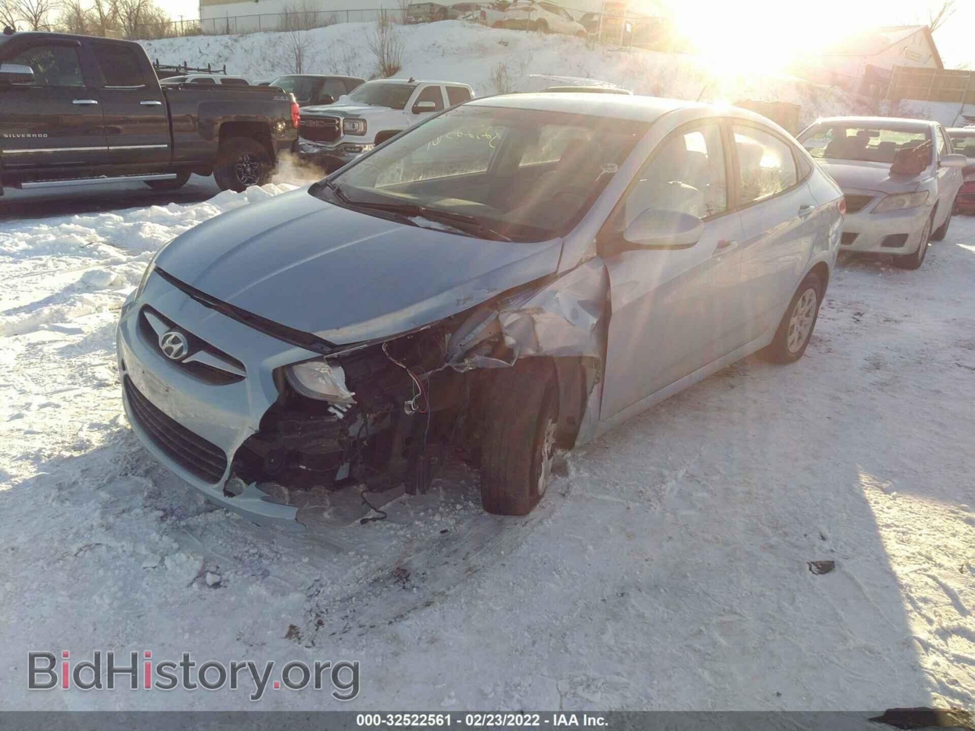 2013 HYUNDAI ACCENT - VIN: KMHCT4AE4DU553671 - Фото 6