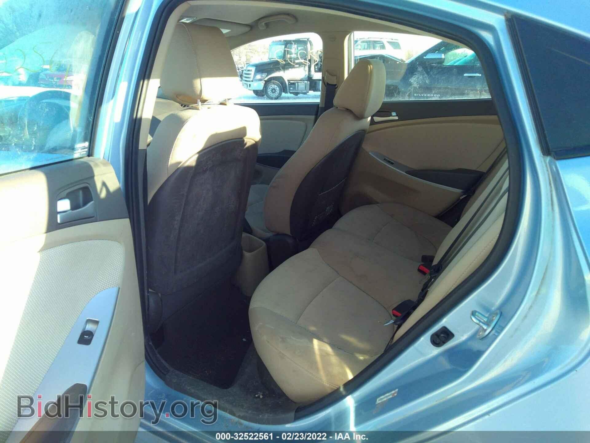 2013 HYUNDAI ACCENT - VIN: KMHCT4AE4DU553671 - Фото 8