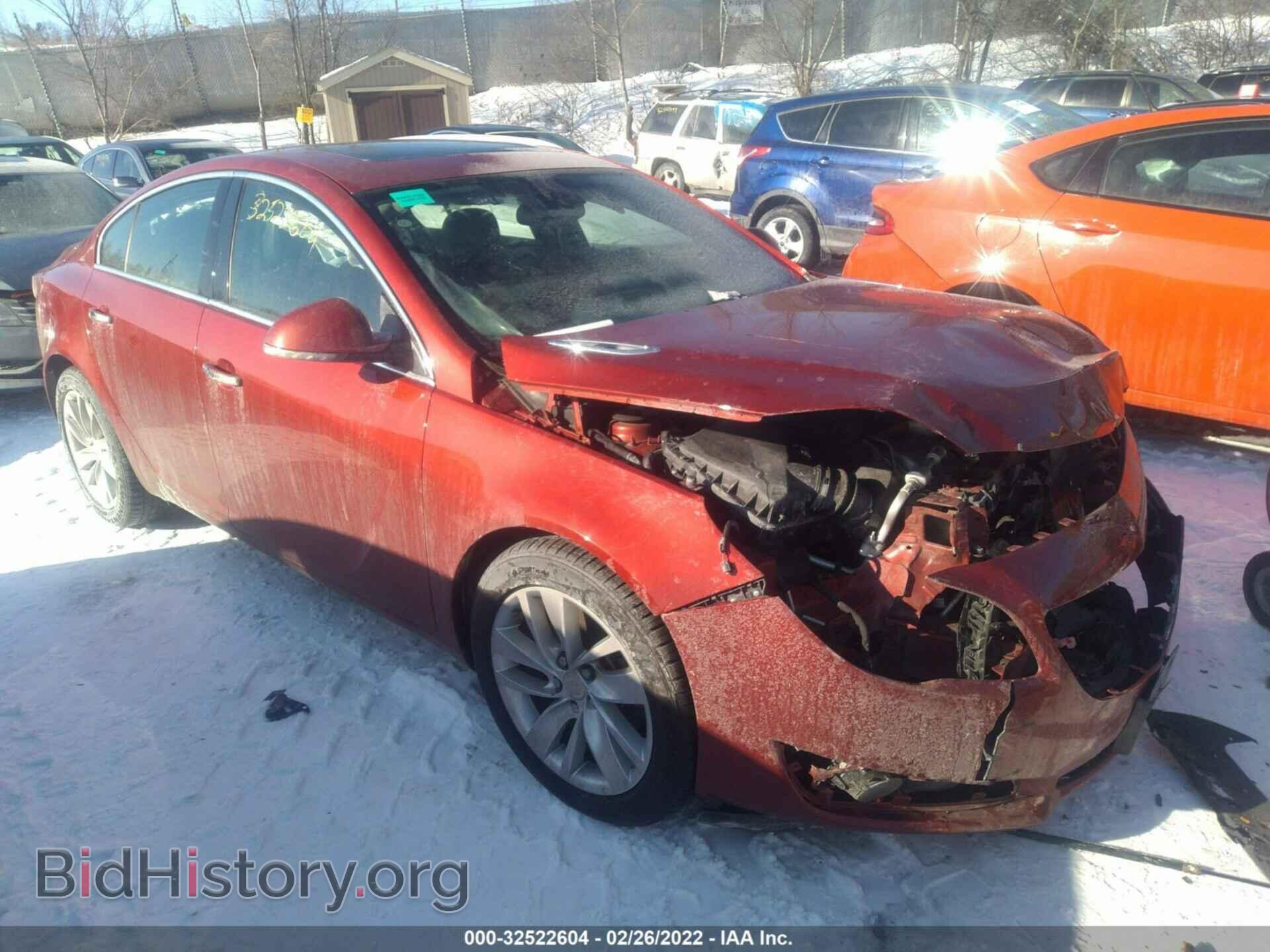 Photo 2G4GN5EX9E9176492 - BUICK REGAL 2014