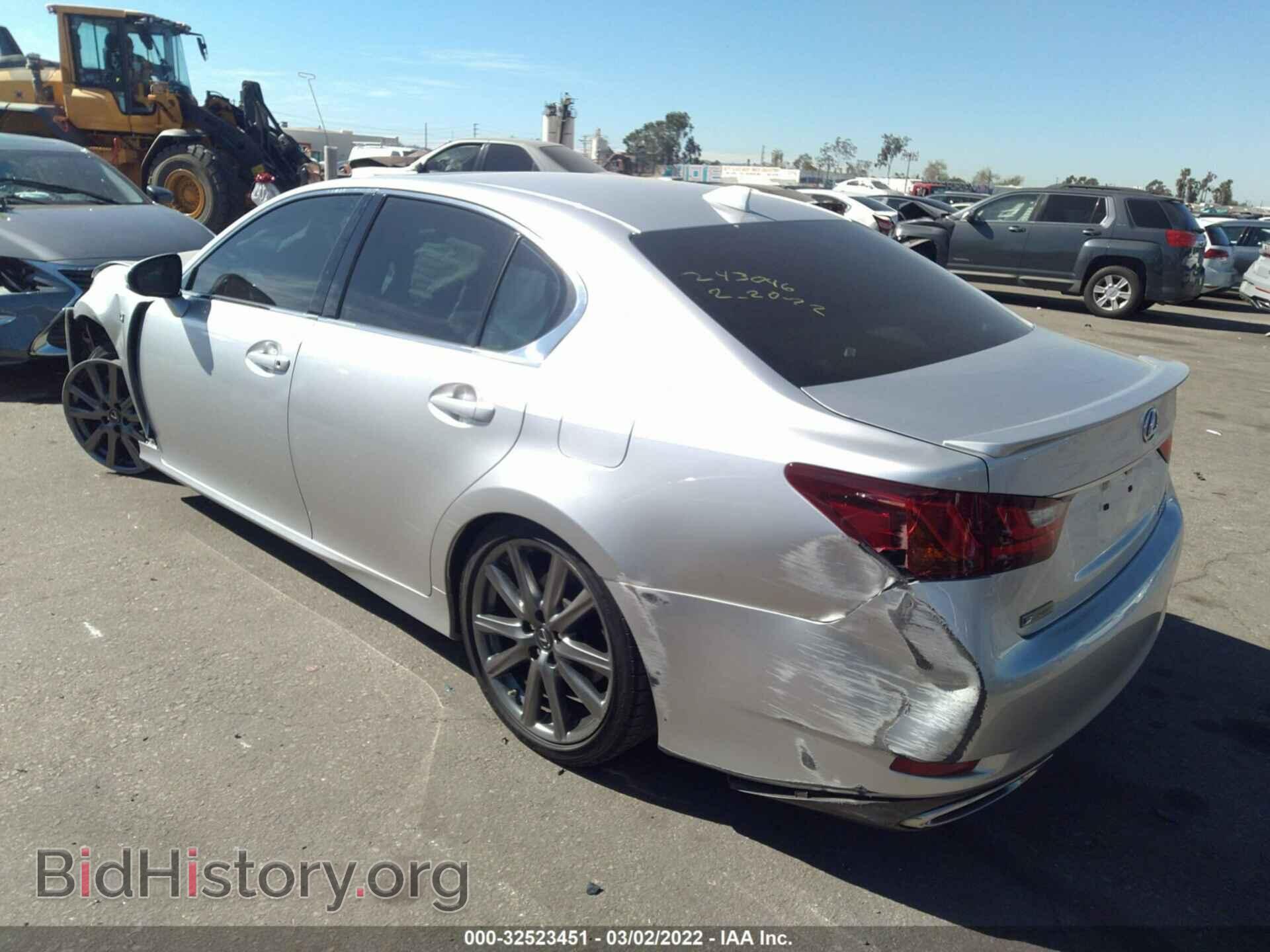 2015 LEXUS GS 350 - VIN: JTHBE1BL3FA018484 - Фото 3