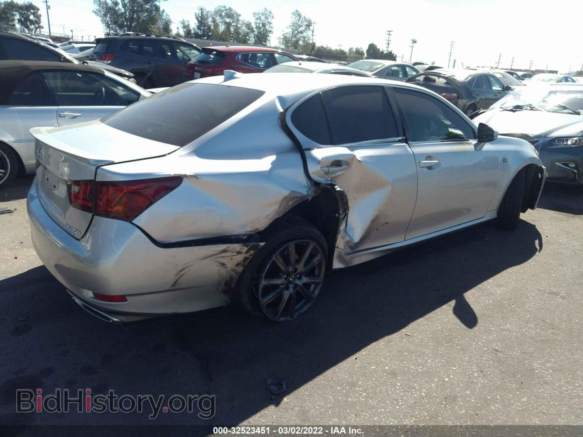 2015 LEXUS GS 350 - VIN: JTHBE1BL3FA018484 - Фото 4
