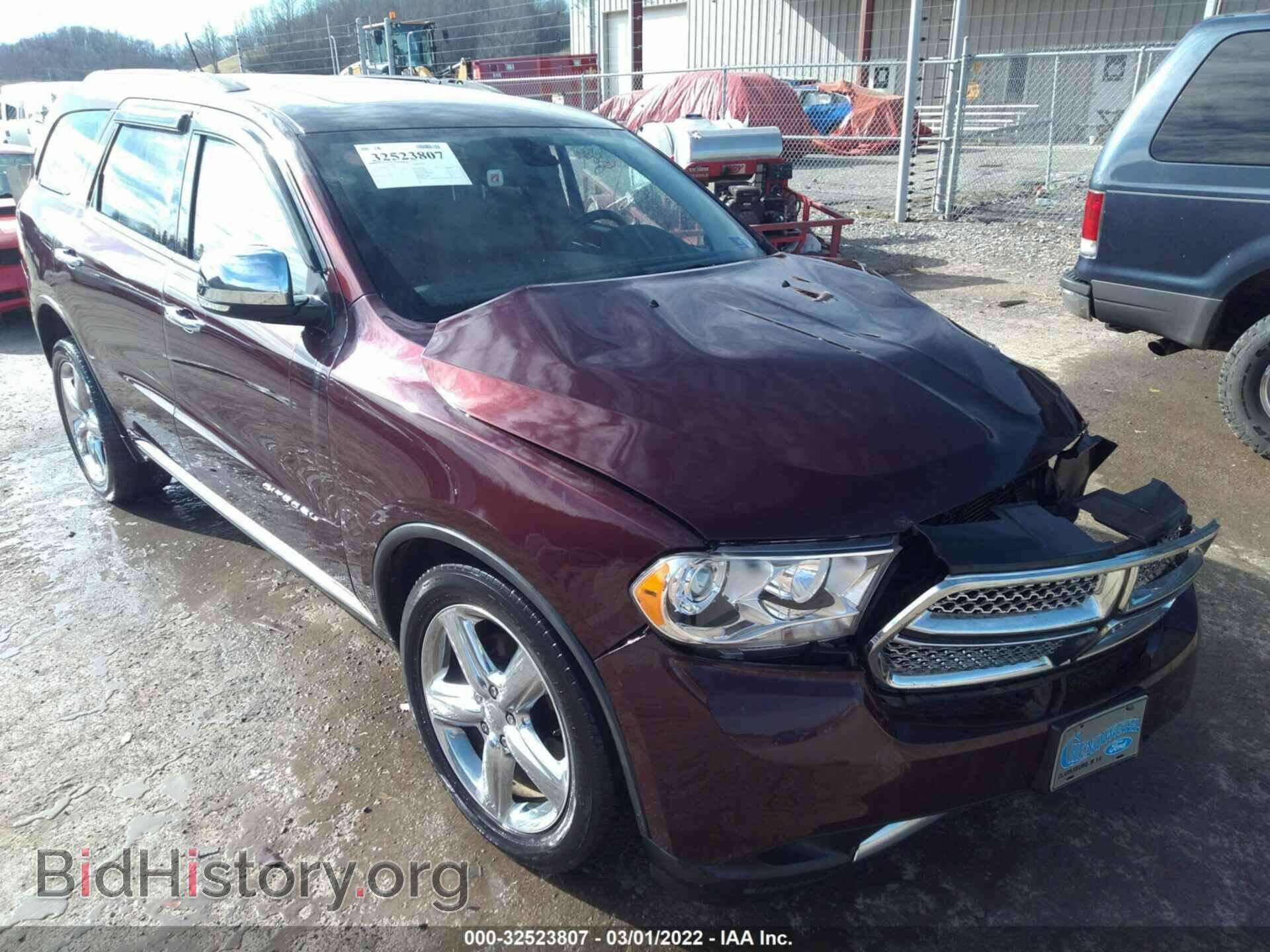 Photo 1C4RDJEG9CC170013 - DODGE DURANGO 2012