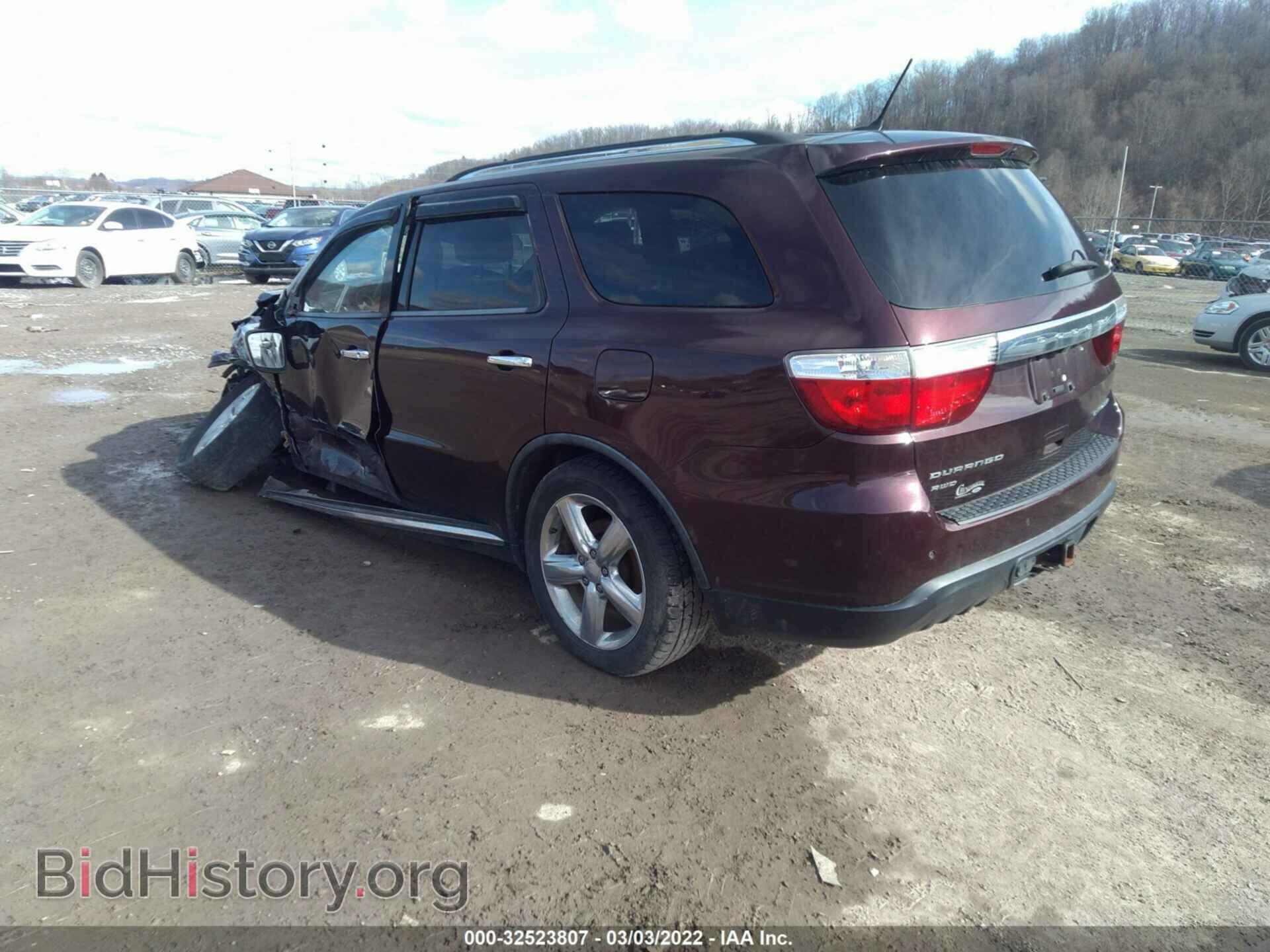 2012 DODGE DURANGO - VIN: 1C4RDJEG9CC170013 - Photo 3