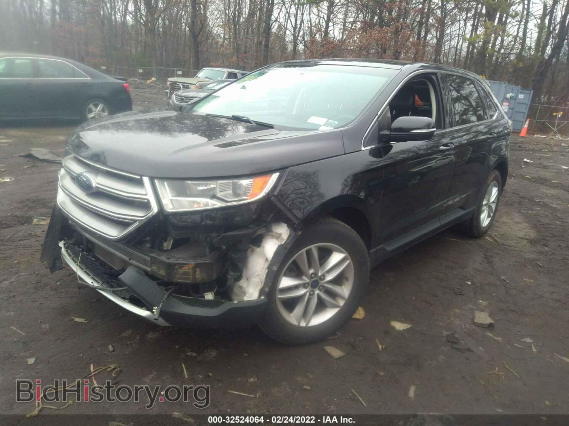2015 FORD EDGE - VIN: 2FMTK4J88FBB75621 - Фото 2