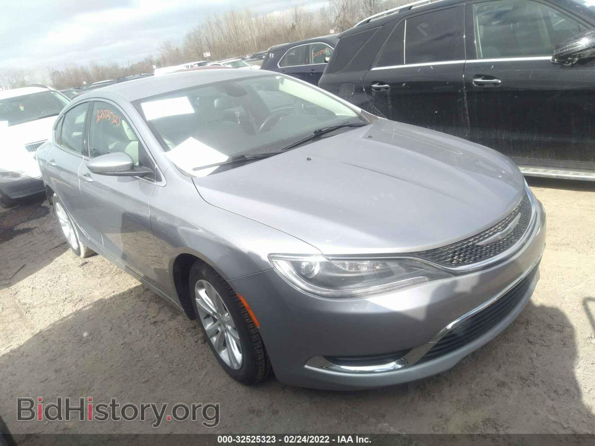 Фотография 1C3CCCAB5FN504503 - CHRYSLER 200 2015