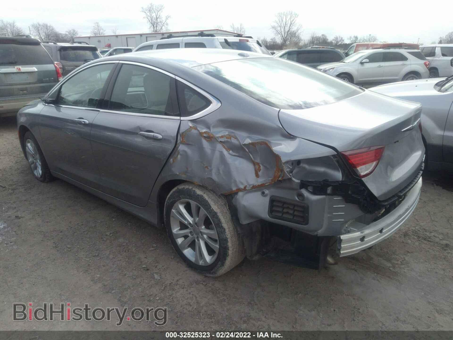 2015 CHRYSLER 200 - VIN: 1C3CCCAB5FN504503 - Фото 3
