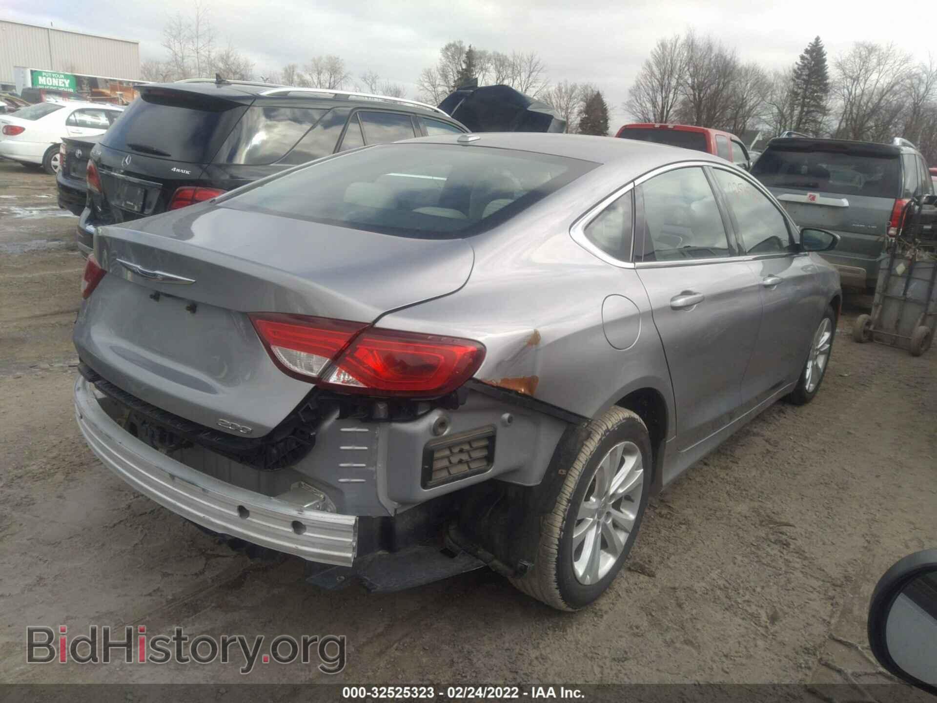2015 CHRYSLER 200 - VIN: 1C3CCCAB5FN504503 - Фото 4
