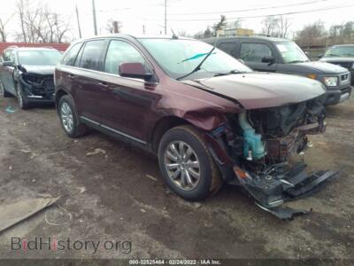 2010 Ford EDGE Limited, brown — VIN 2FMDK3KC2ABB39286, IAAI