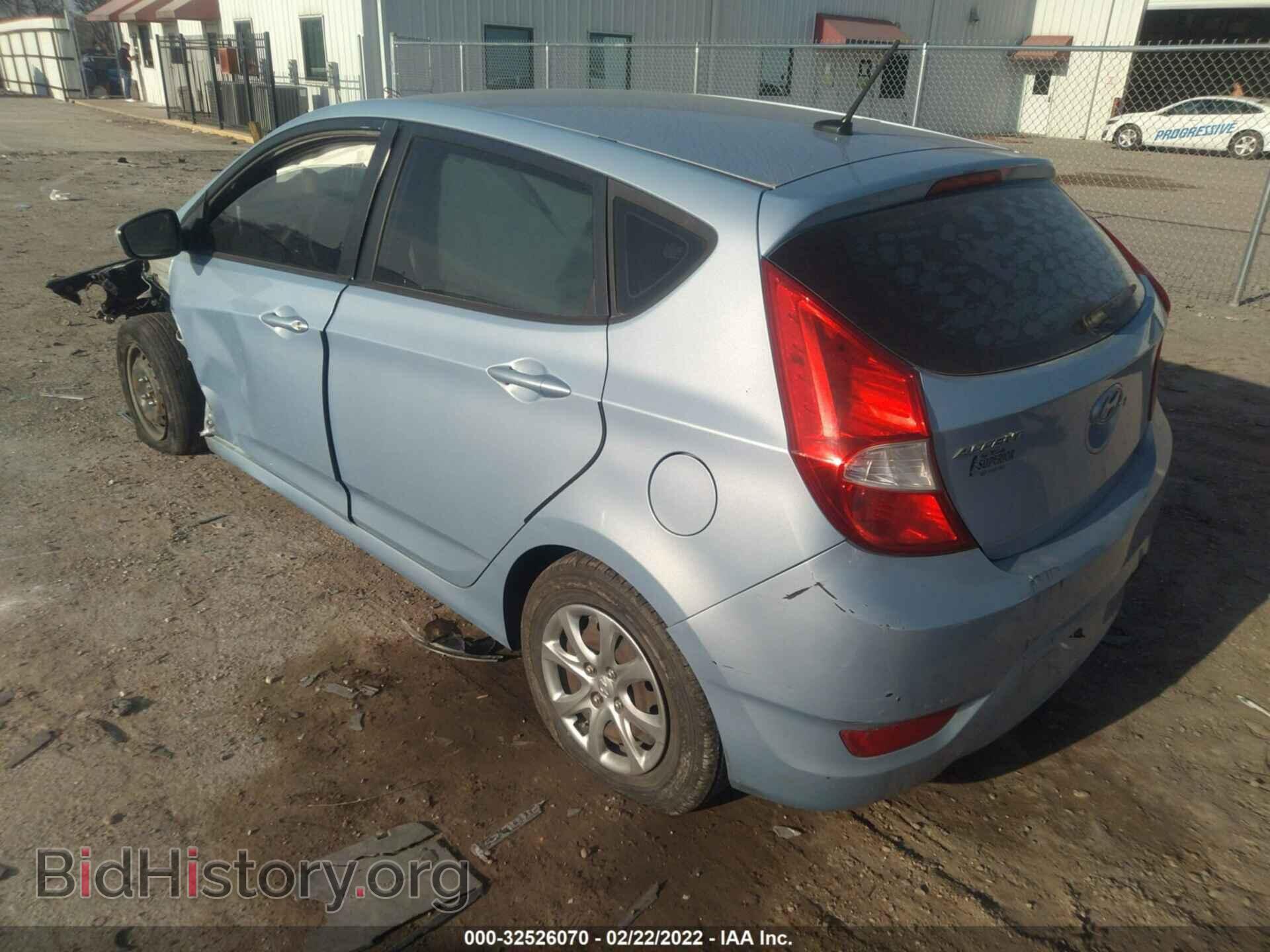 2013 HYUNDAI ACCENT - VIN: KMHCT5AE0DU118183 - Фото 3