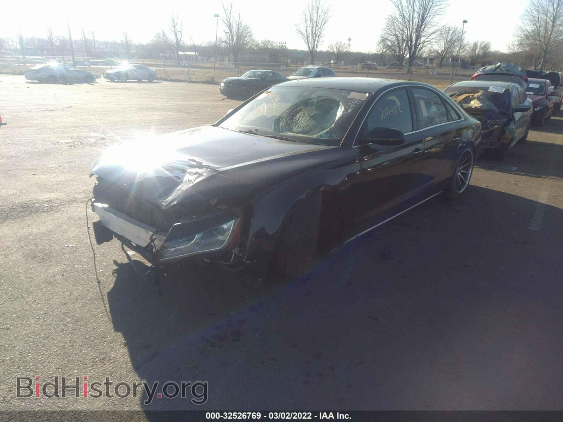 2012 AUDI A8 - VIN: WAUAVAFDXCN002834 - Фото 2