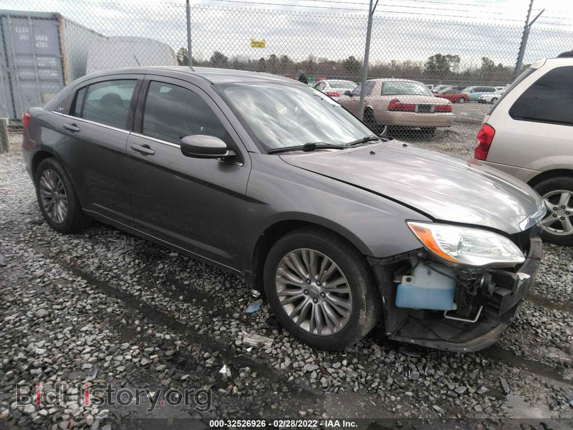 Фотография 1C3CCBAB5CN149287 - CHRYSLER 200 2012