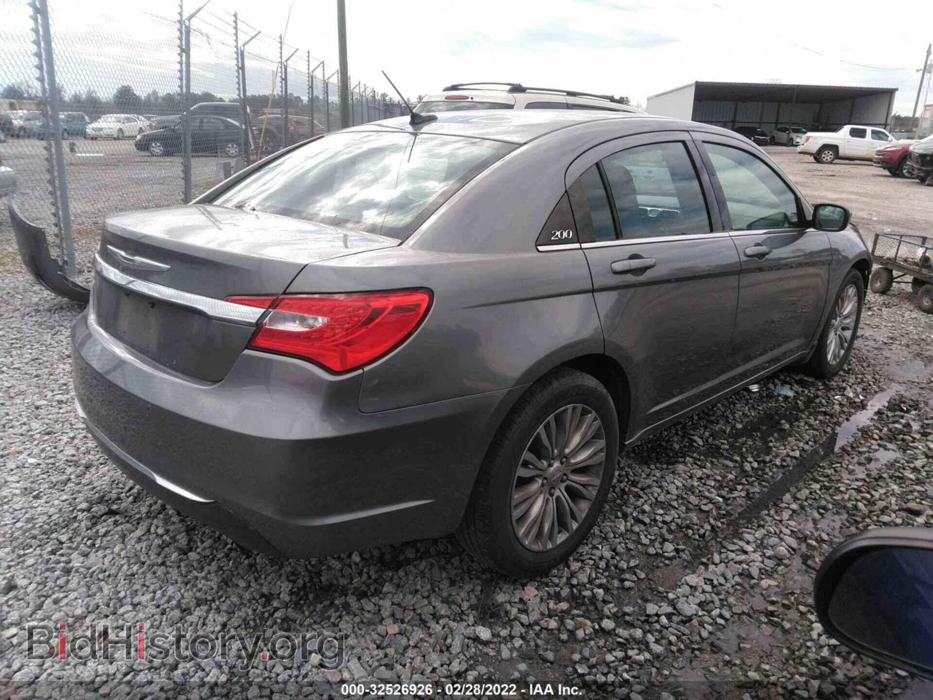 2012 CHRYSLER 200 - VIN: 1C3CCBAB5CN149287 - Фото 4