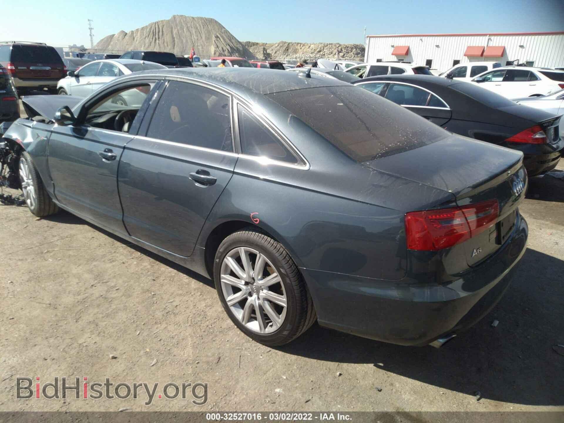 2013 AUDI A6 - VIN: WAUGGAFC2DN155088 - Фото 3