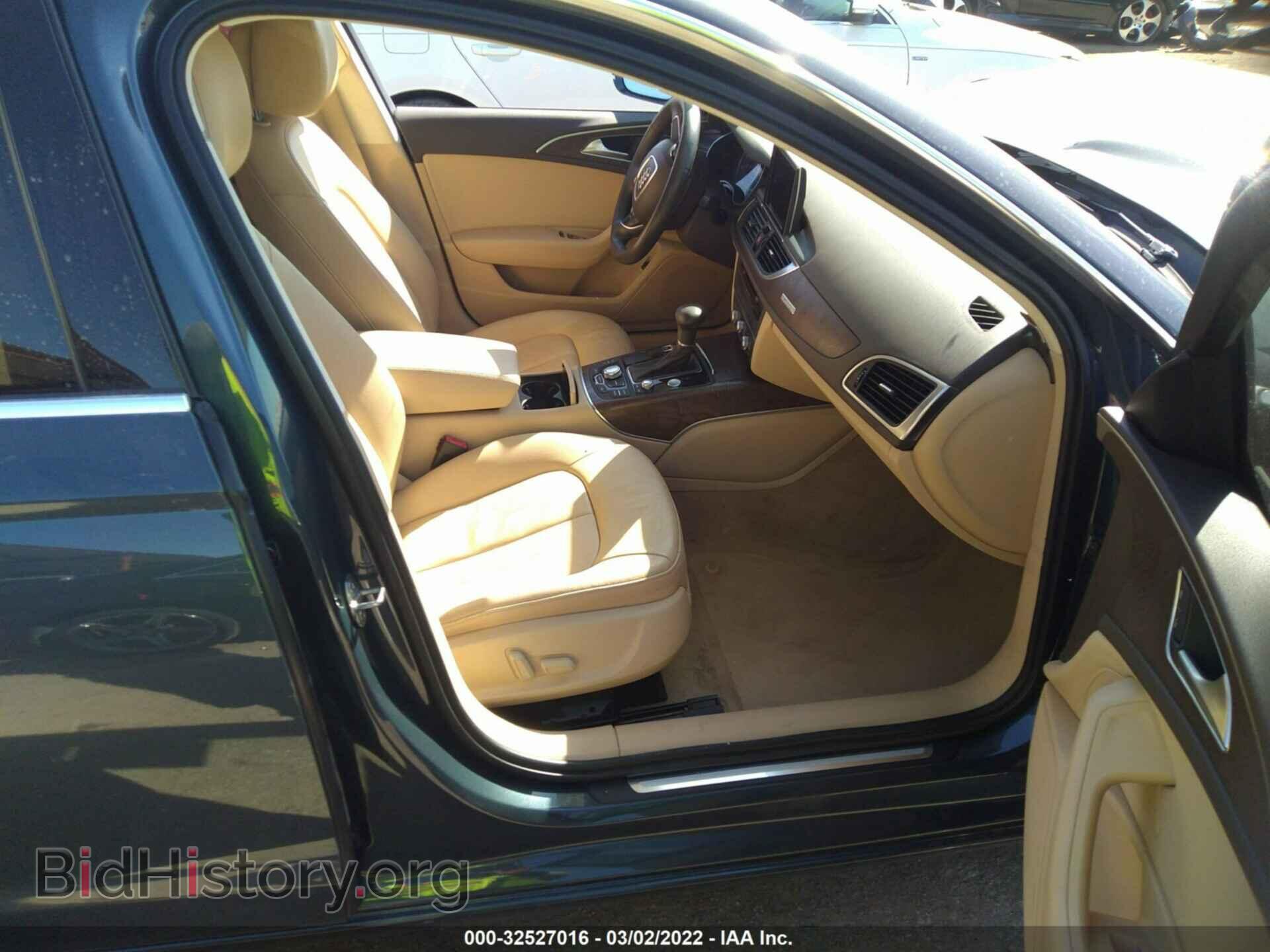 2013 AUDI A6 - VIN: WAUGGAFC2DN155088 - Фото 5