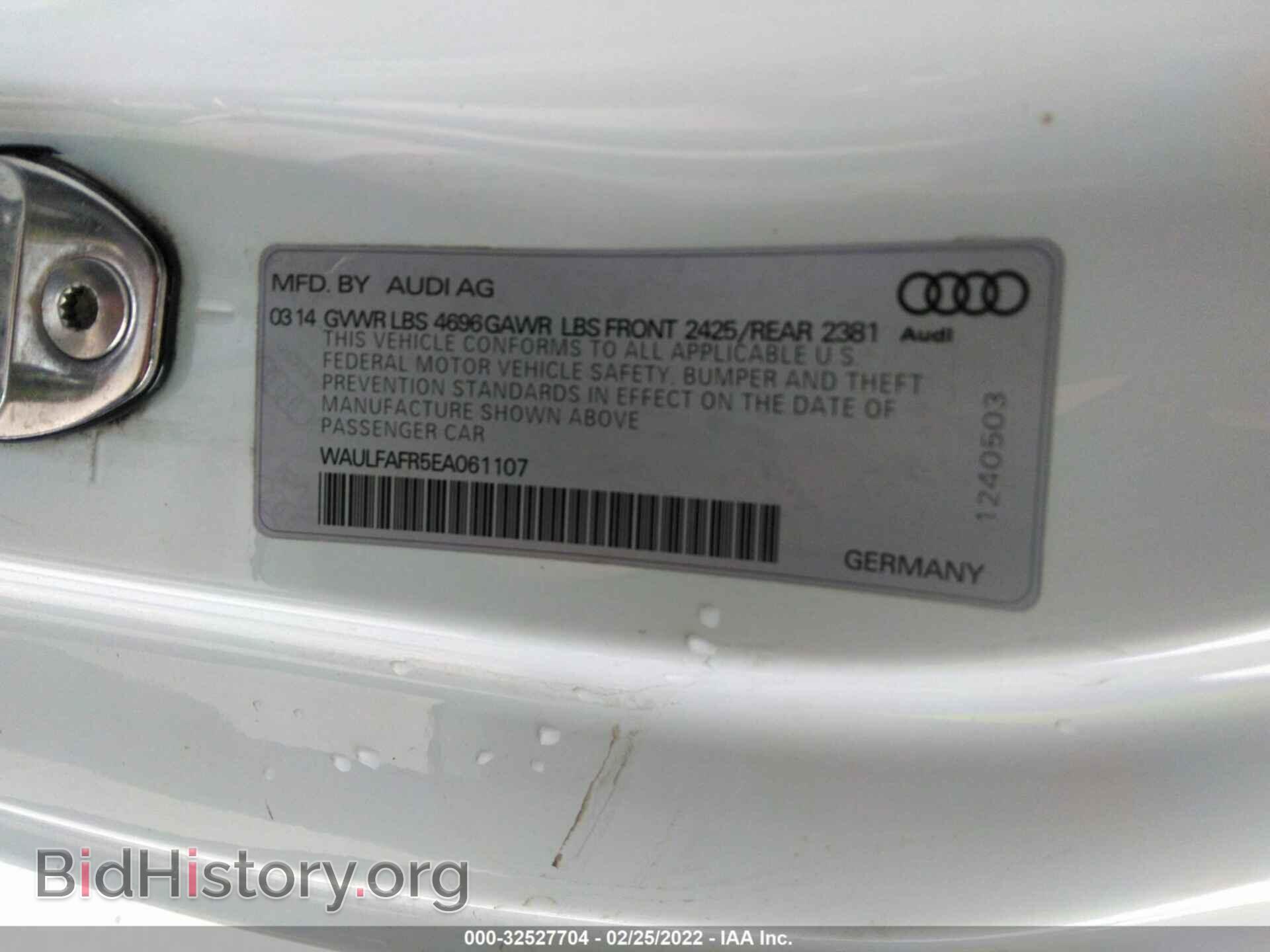 2014 AUDI A5 - VIN: WAULFAFR5EA061107 - Photo 9
