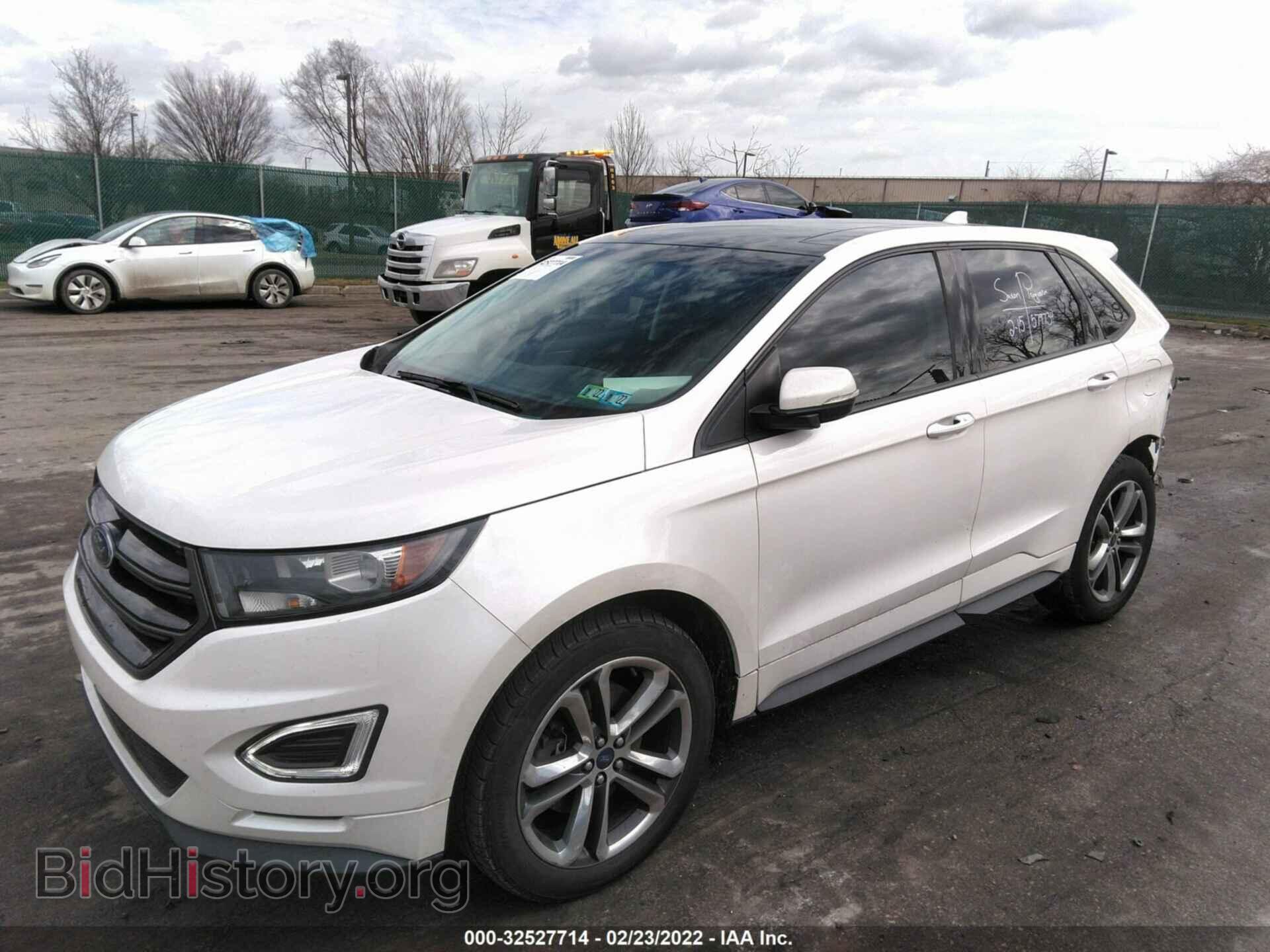 2015 FORD EDGE - VIN: 2FMTK4AP5FBC15600 - Фото 2