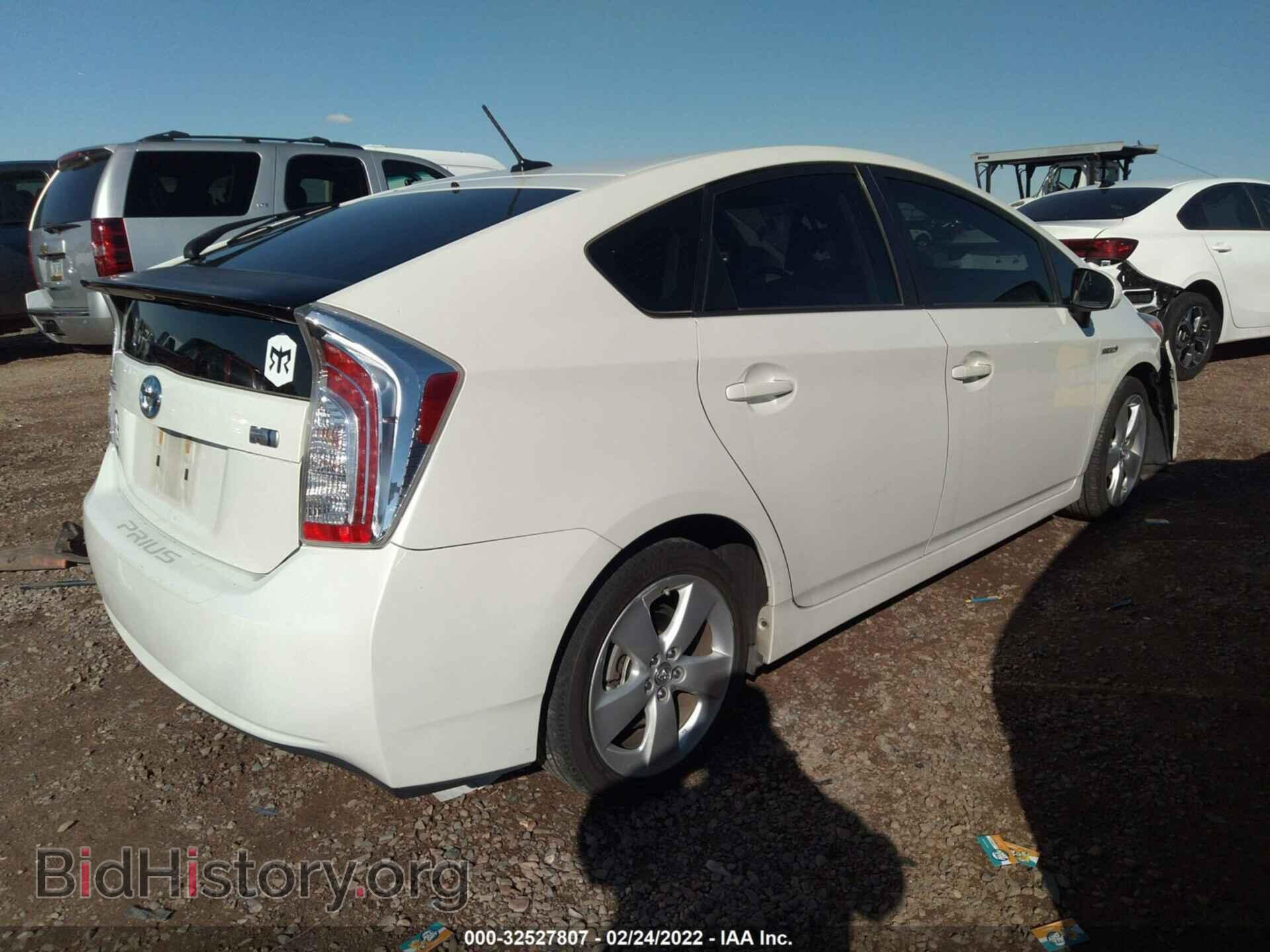 2014 TOYOTA PRIUS - VIN: JTDKN3DU4E1746610 - Фото 4