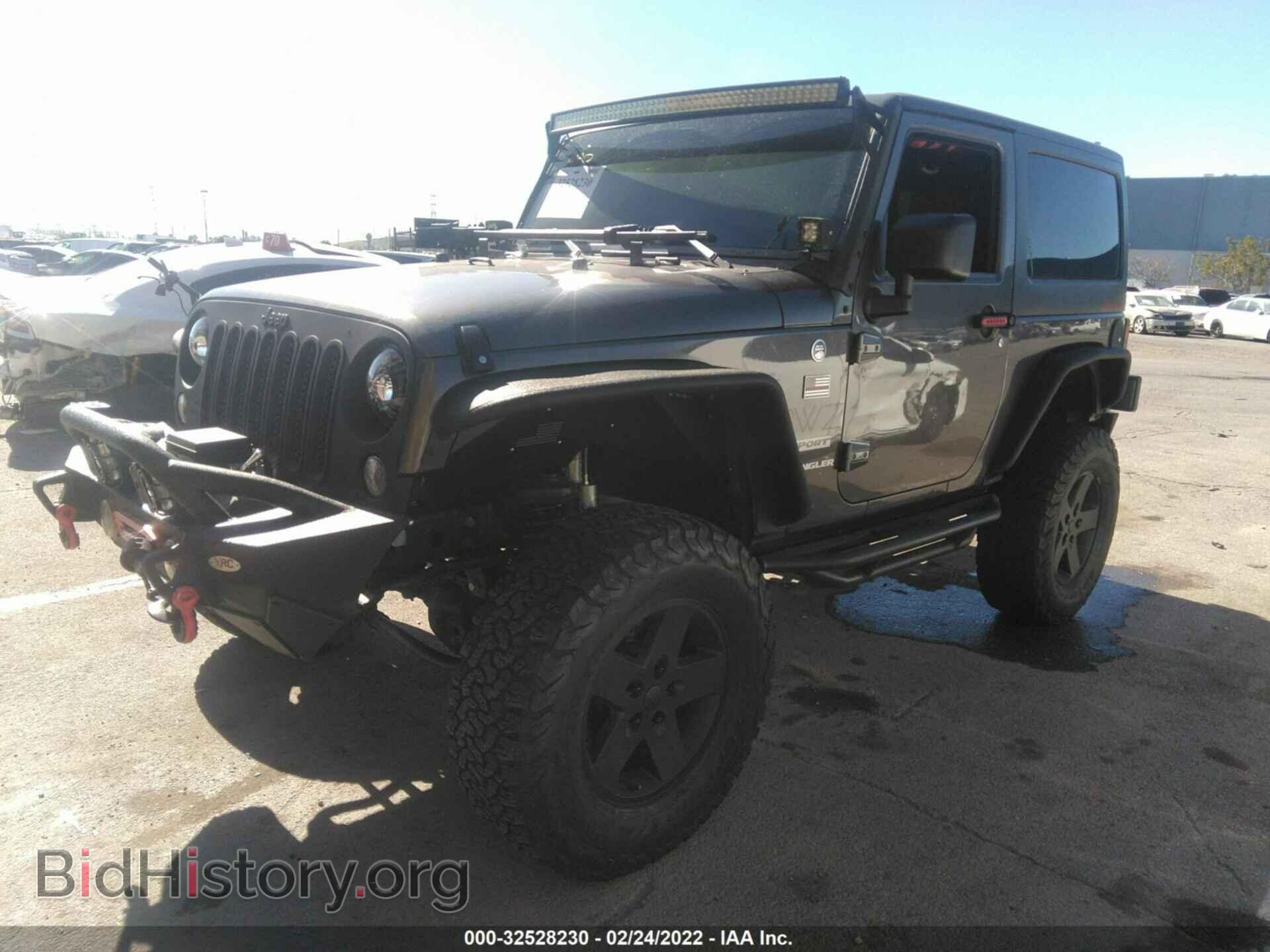 2014 JEEP WRANGLER - VIN: 1C4AJWAGXEL297834 - Фото 2