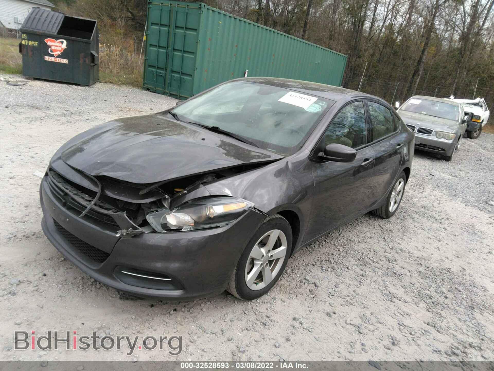 2015 DODGE DART - VIN: 1C3CDFBB7FD221880 - Фото 2