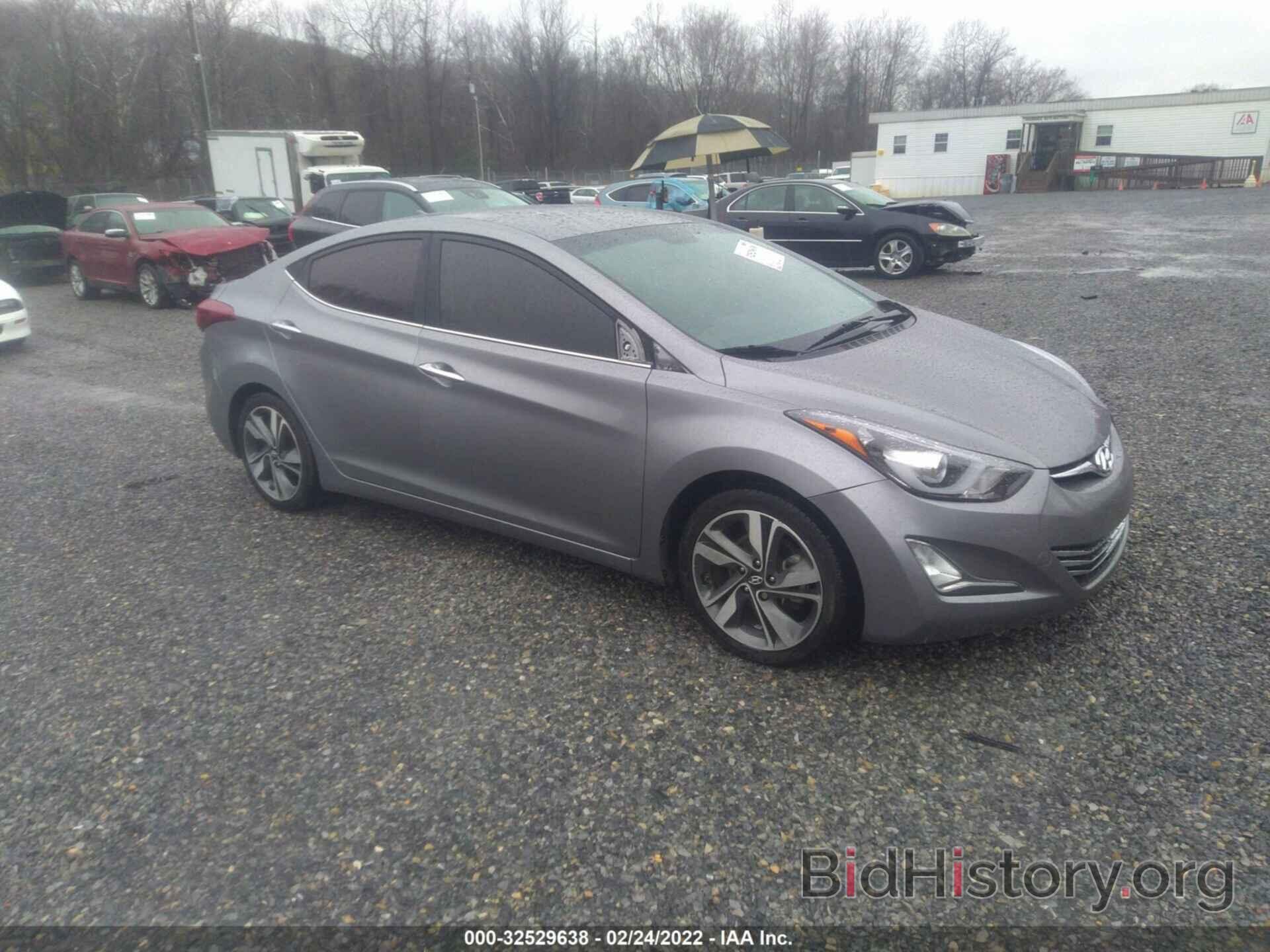 Photo KMHDH4AE8FU325925 - HYUNDAI ELANTRA 2015