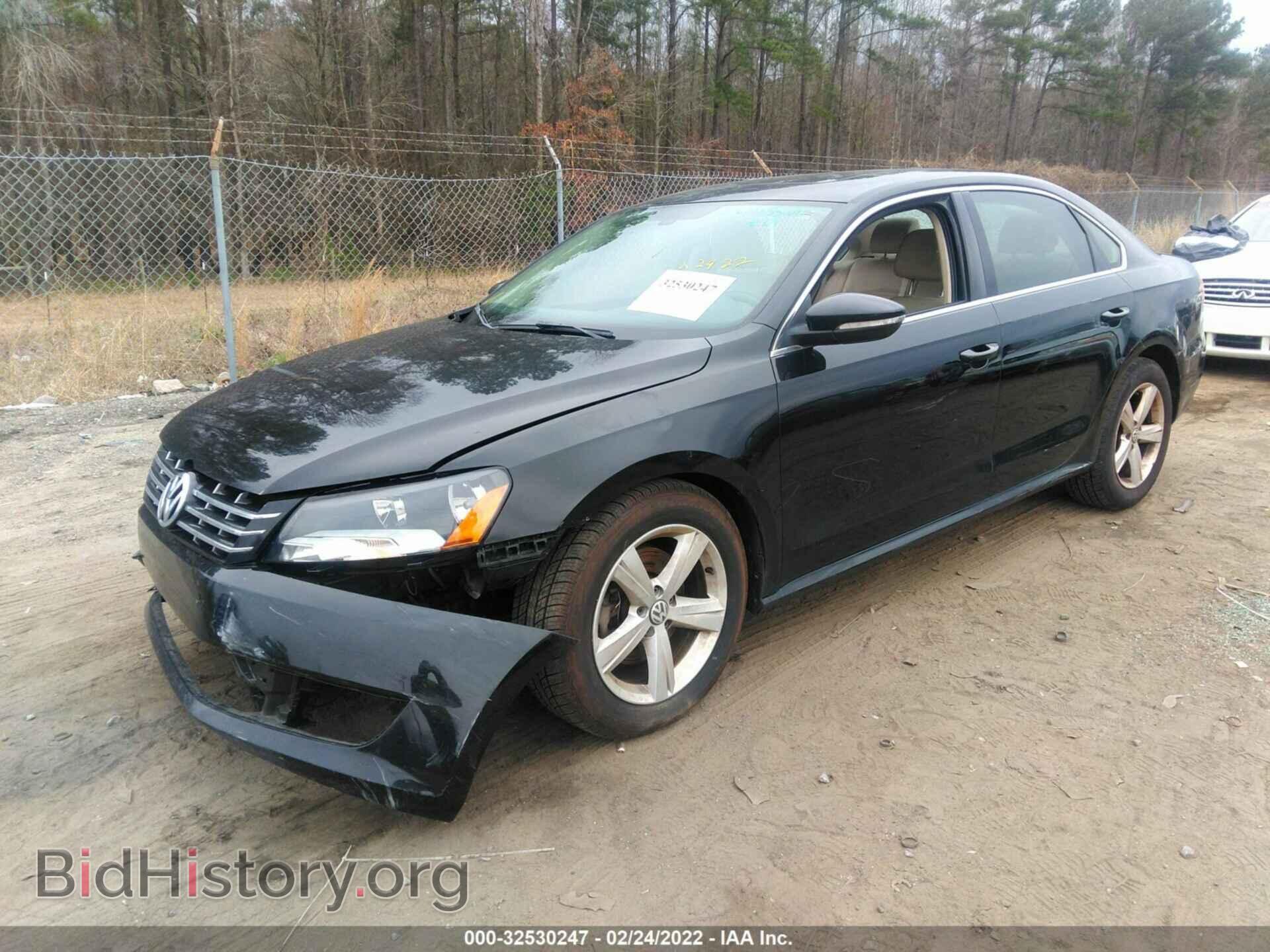 2012 VOLKSWAGEN PASSAT - VIN: 1VWBH7A39CC049121 - Фото 2