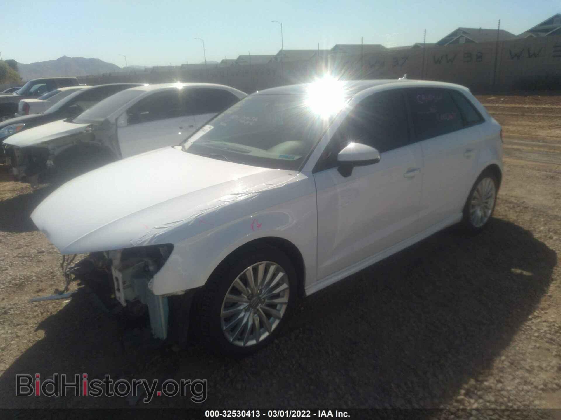 2016 AUDI A3 E-TRON - VIN: WAUUPBFF0GA162149 - Фото 2