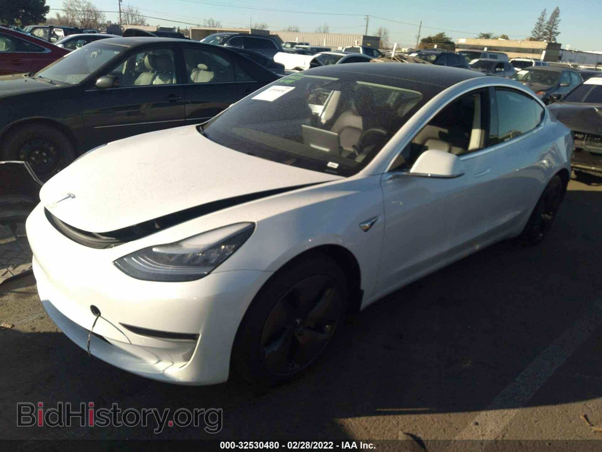 2020 TESLA MODEL 3 - VIN: 5YJ3E1EA9LF804583 - Фото 2