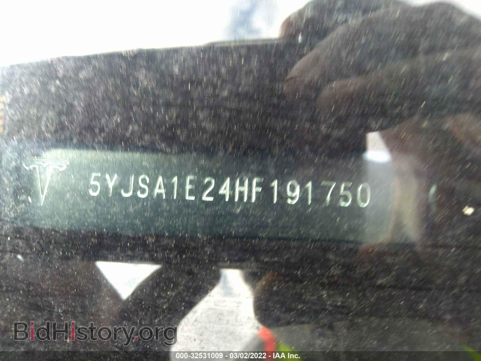 2017 TESLA MODEL S - VIN: 5YJSA1E24HF191750 - Photo 9