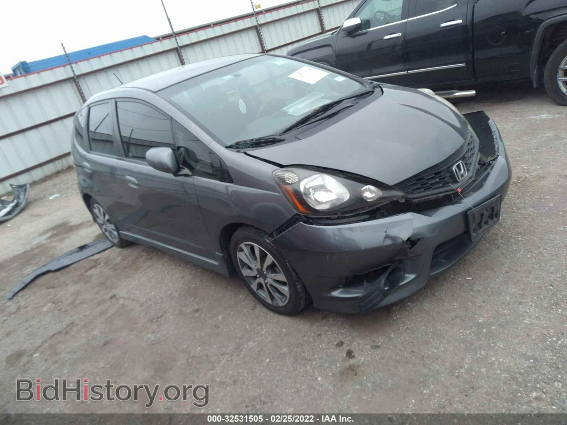 Фотография JHMGE8H55CC034953 - HONDA FIT 2012