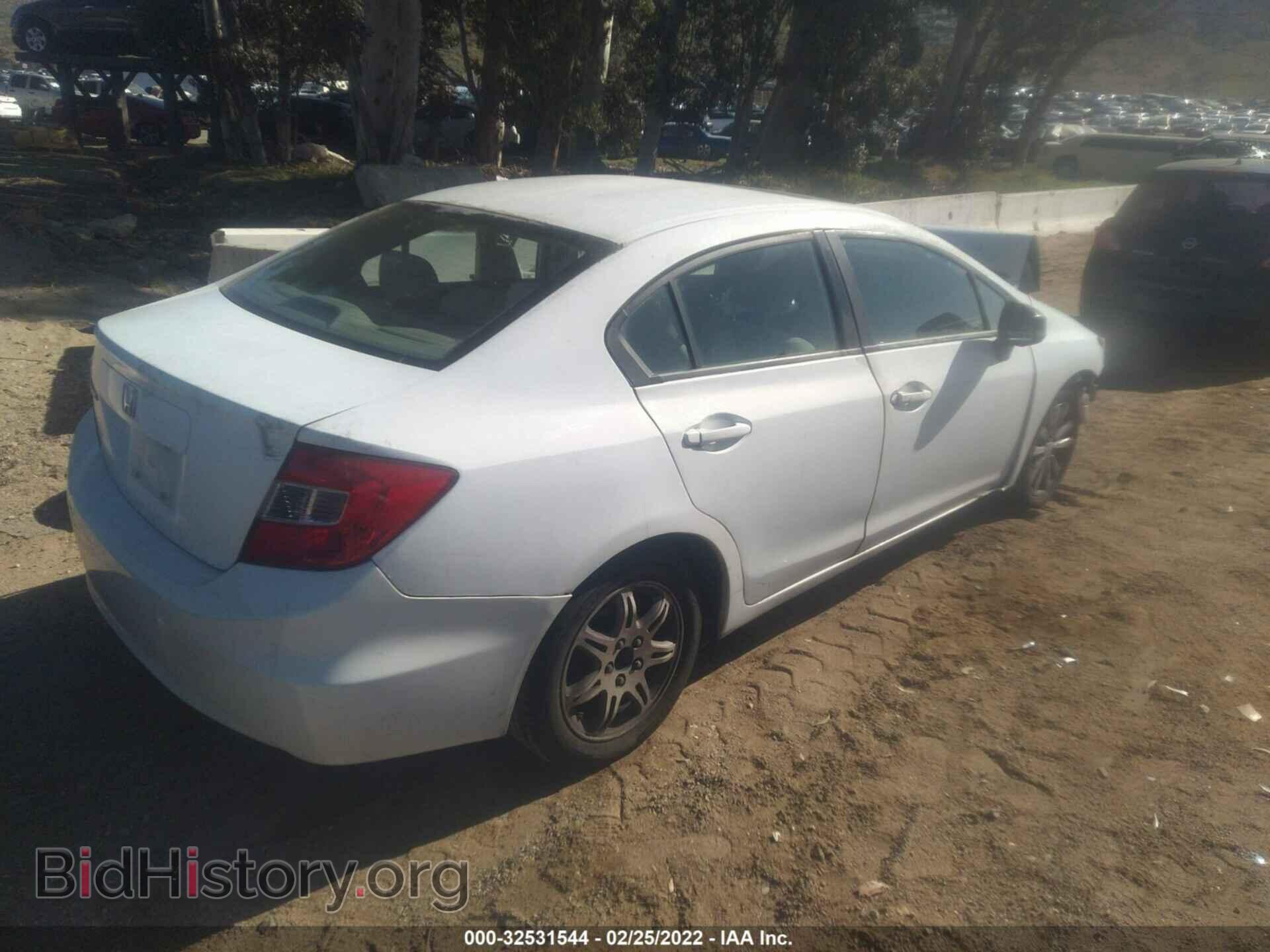 2012 HONDA CIVIC SDN - VIN: 19XFB2F81CE320288 - Фото 4