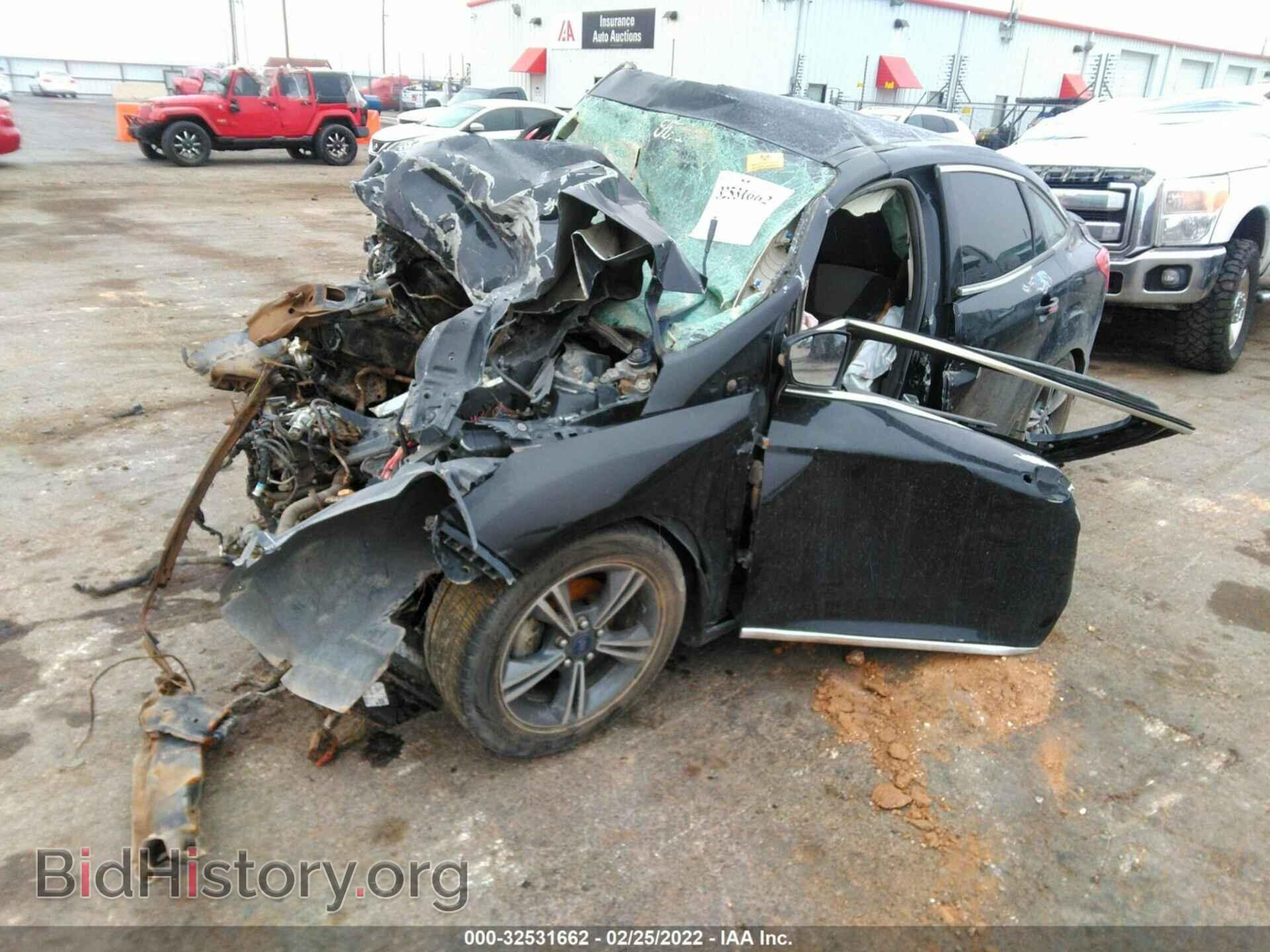 2014 FORD FOCUS - VIN: 1FADP3F22EL253727 - Фото 2