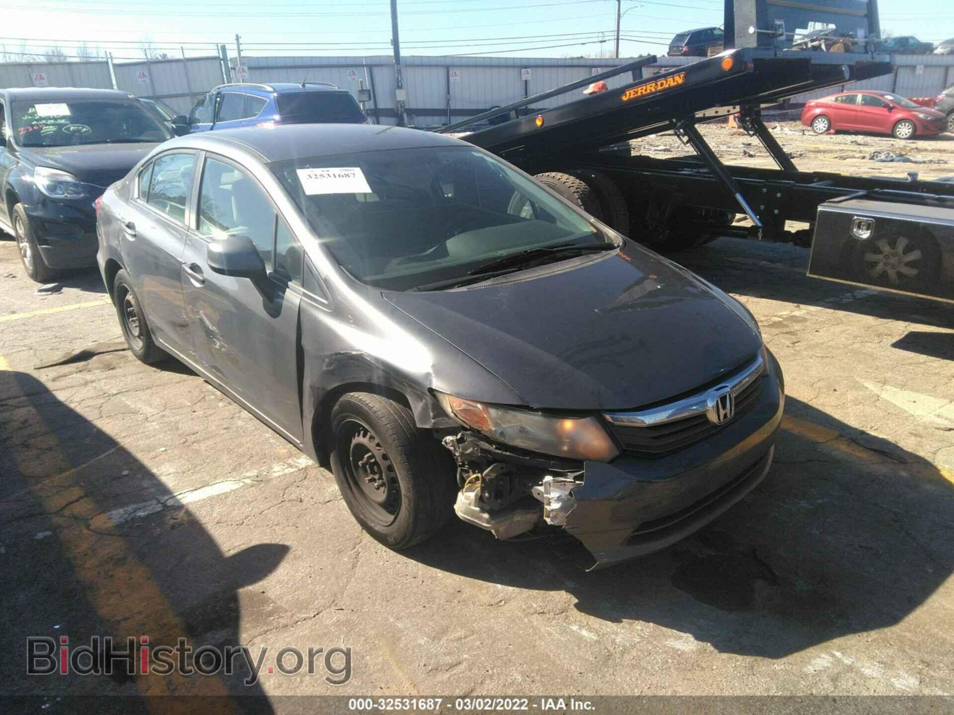 Фотография 2HGFB2F55CH332360 - HONDA CIVIC SDN 2012