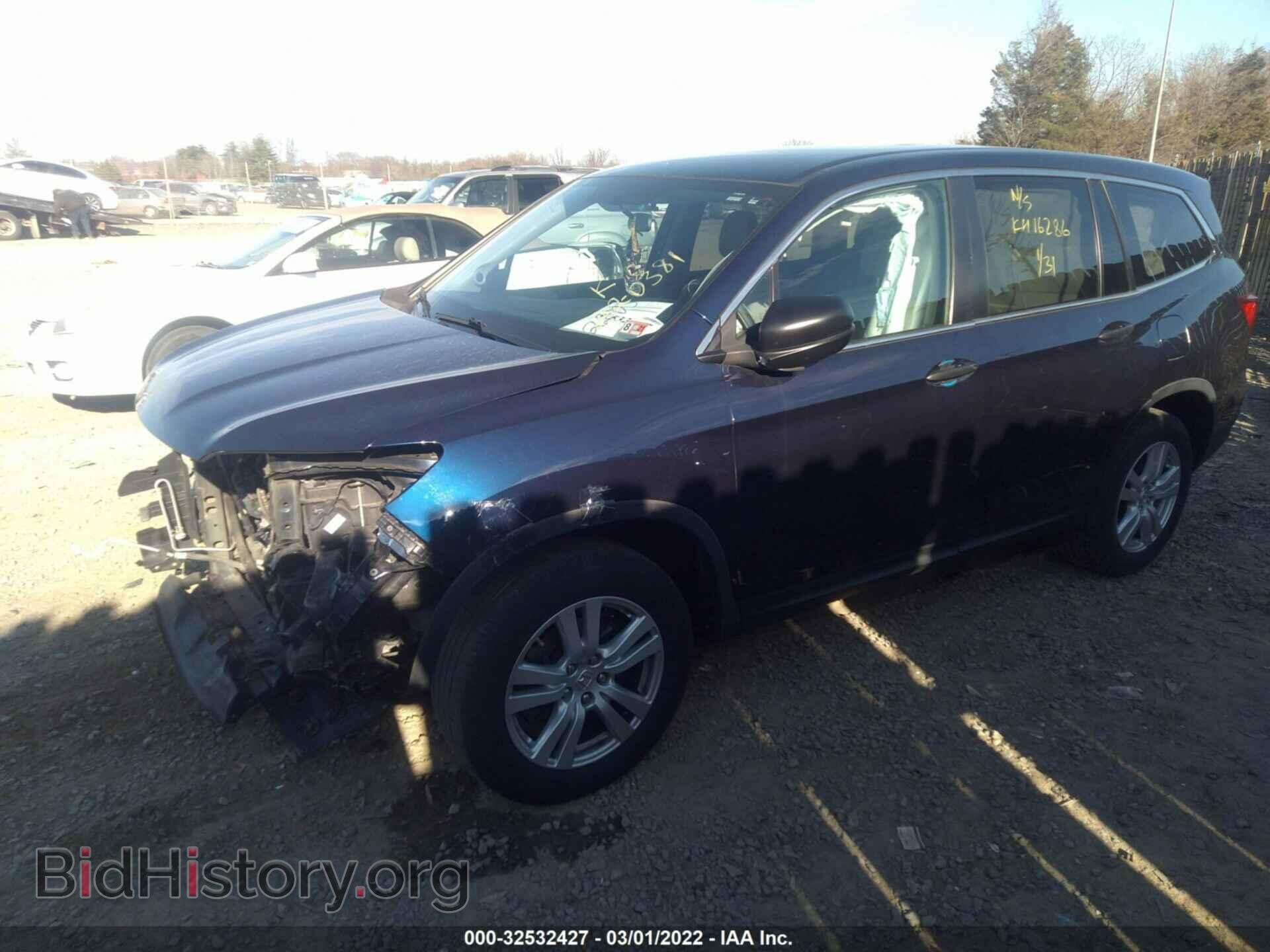 2016 HONDA PILOT - VIN: 5FNYF6H1XGB091212 - Фото 2