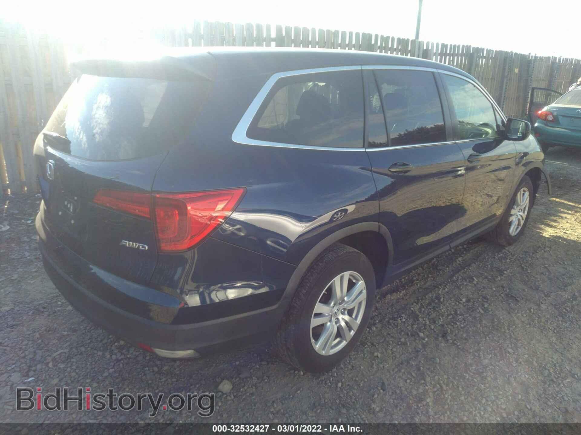 2016 HONDA PILOT - VIN: 5FNYF6H1XGB091212 - Фото 4