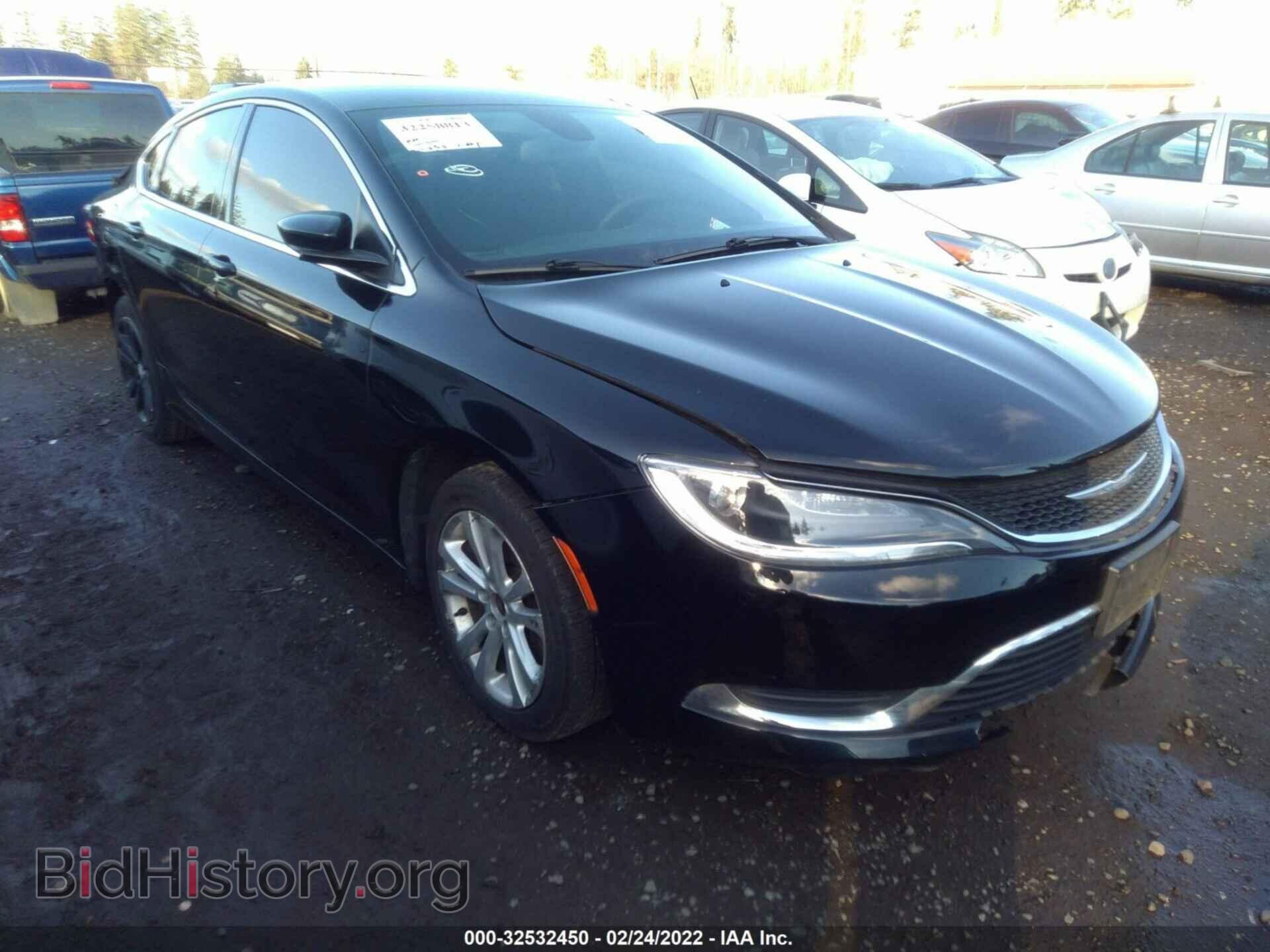 Фотография 1C3CCCAB2GN137593 - CHRYSLER 200 2016