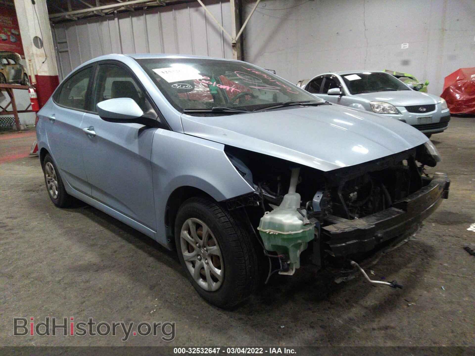 Фотография KMHCT4AE5CU200743 - HYUNDAI ACCENT 2012